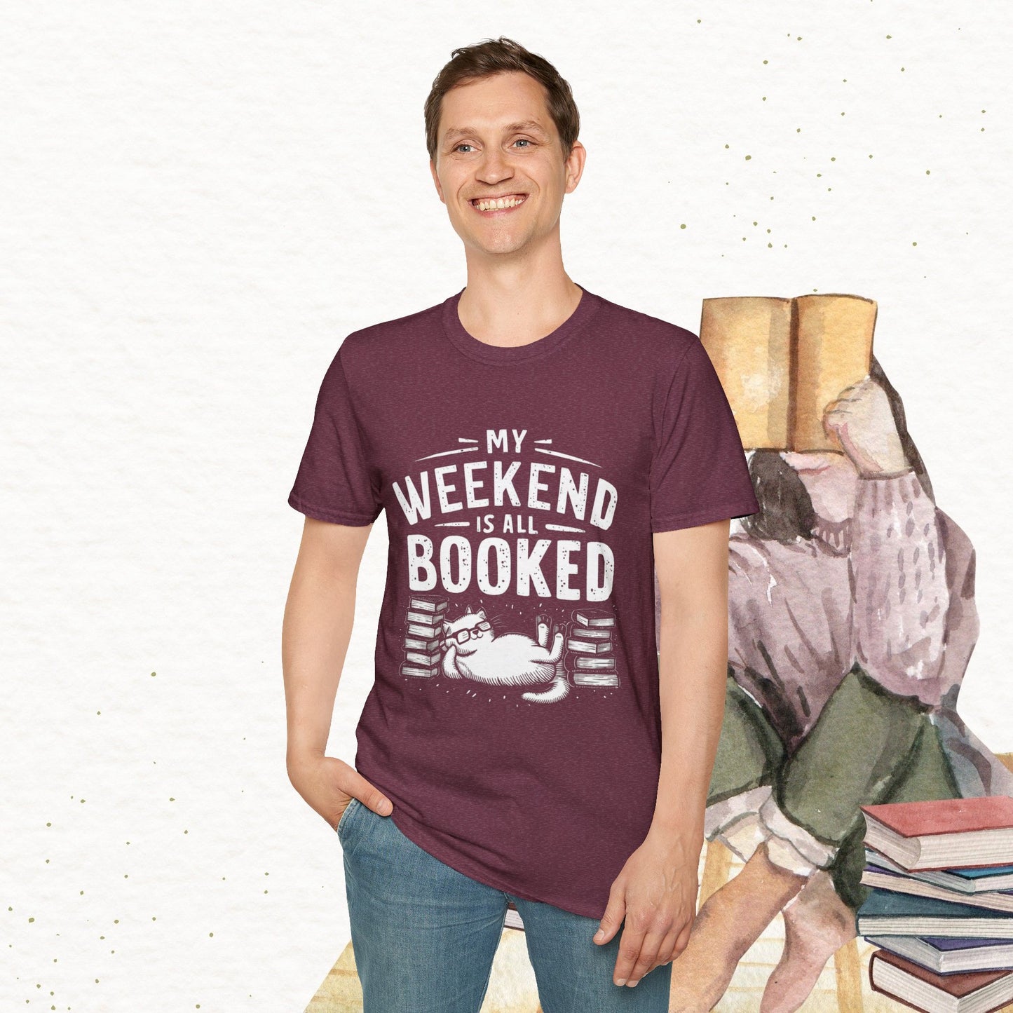My Weekend Is All Booked Cotton Tee