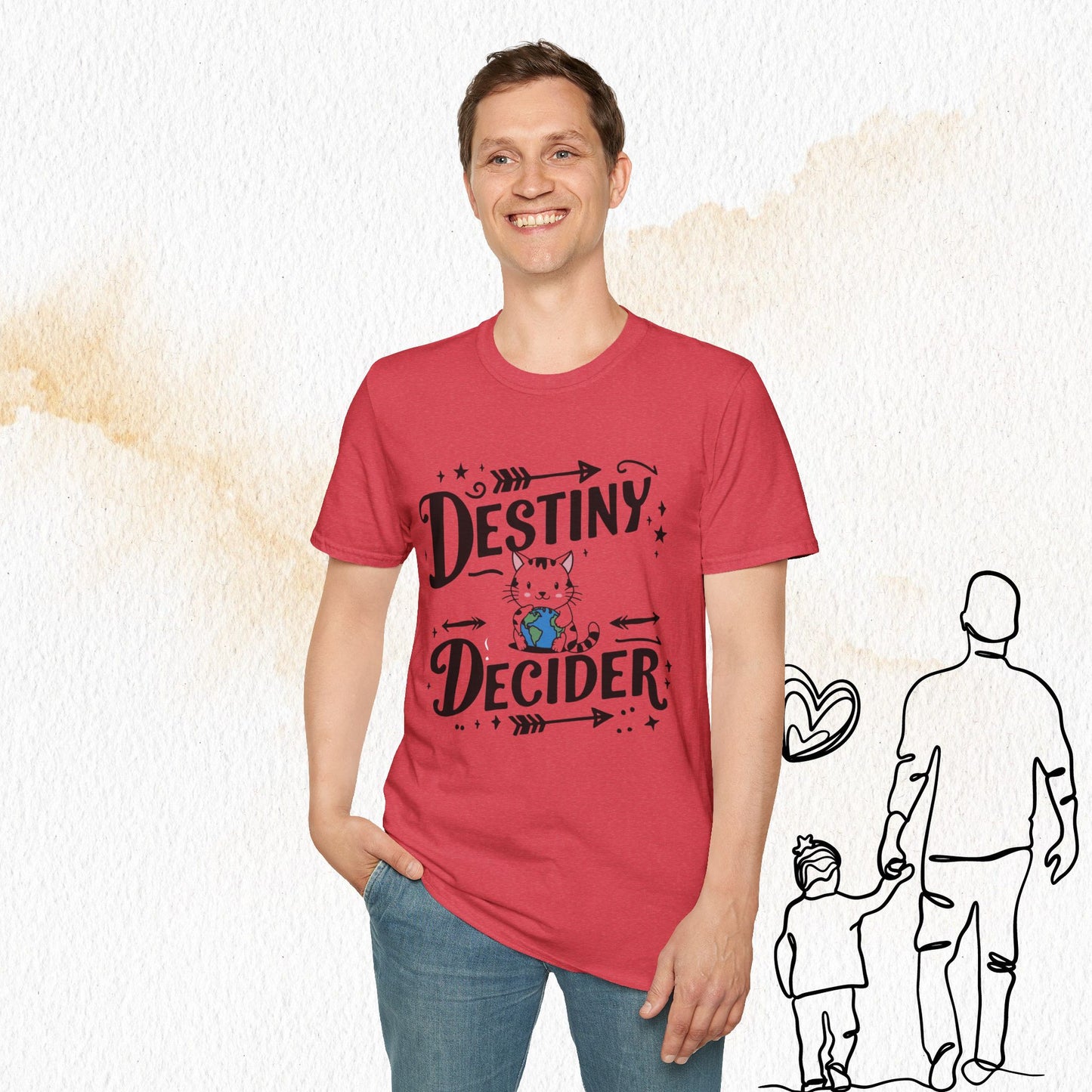 Destiny Decider Cotton Men T-Shirt