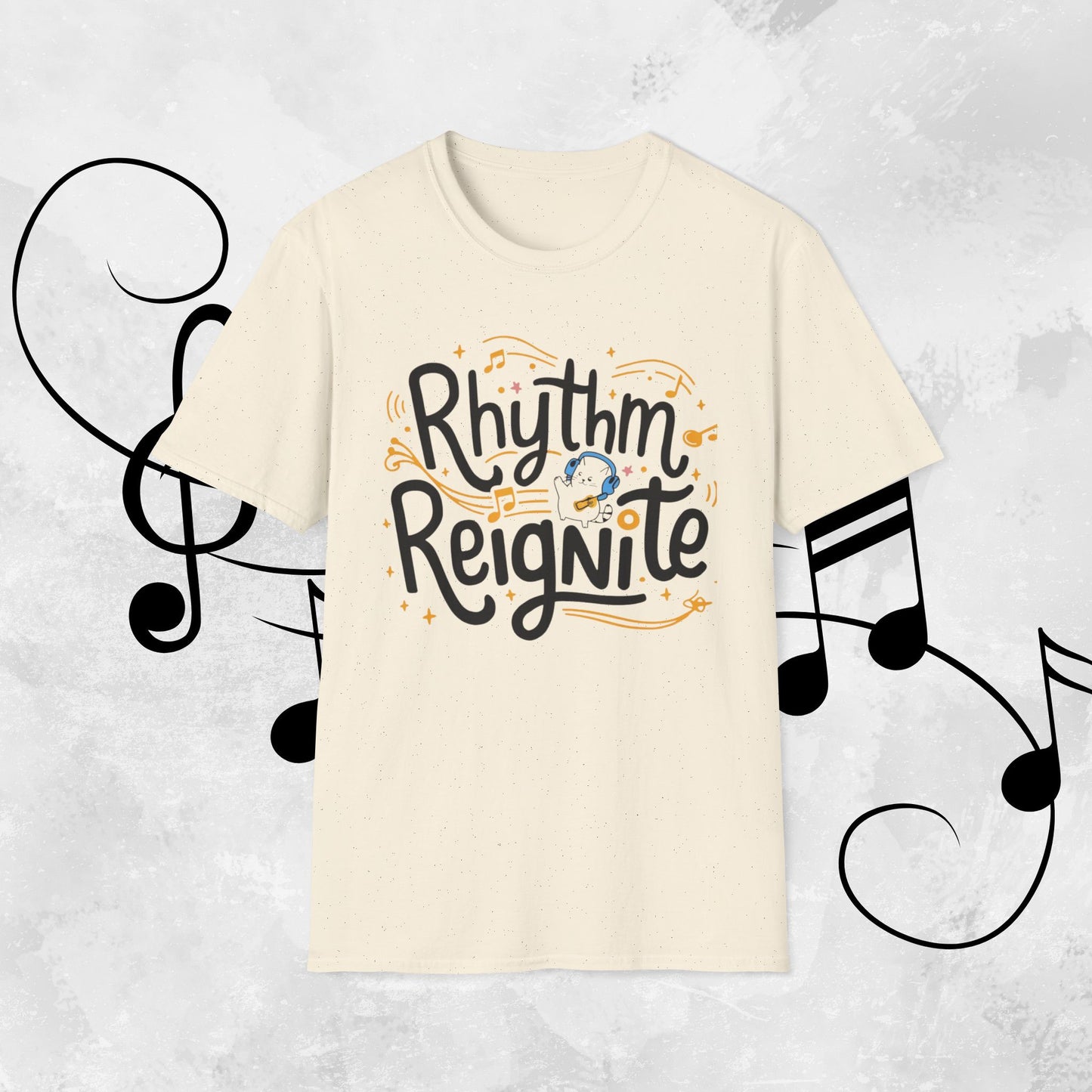 Rhythm Reignites Men Cotton T-Shirt