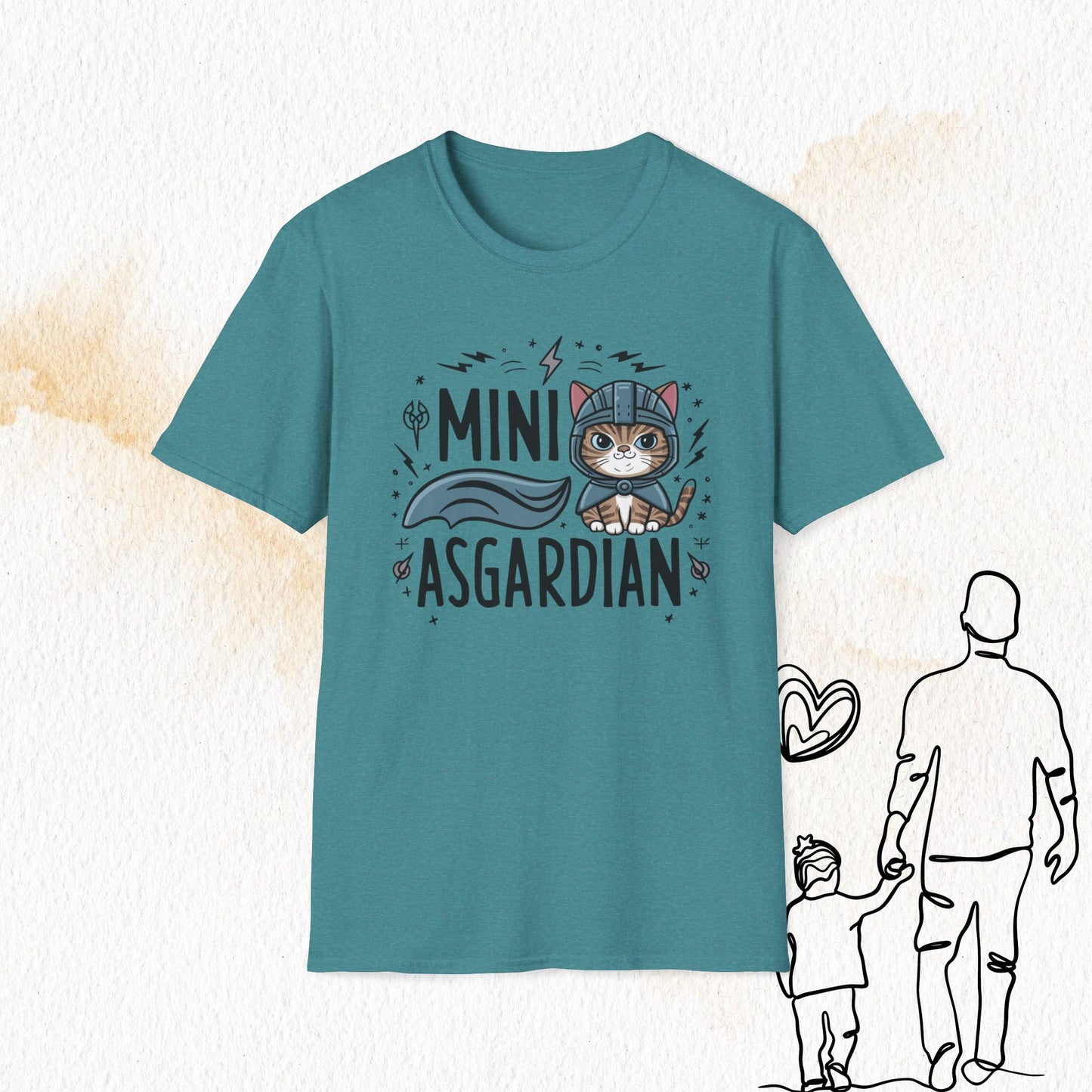Mini Asgardian Cotton Men T-Shirt