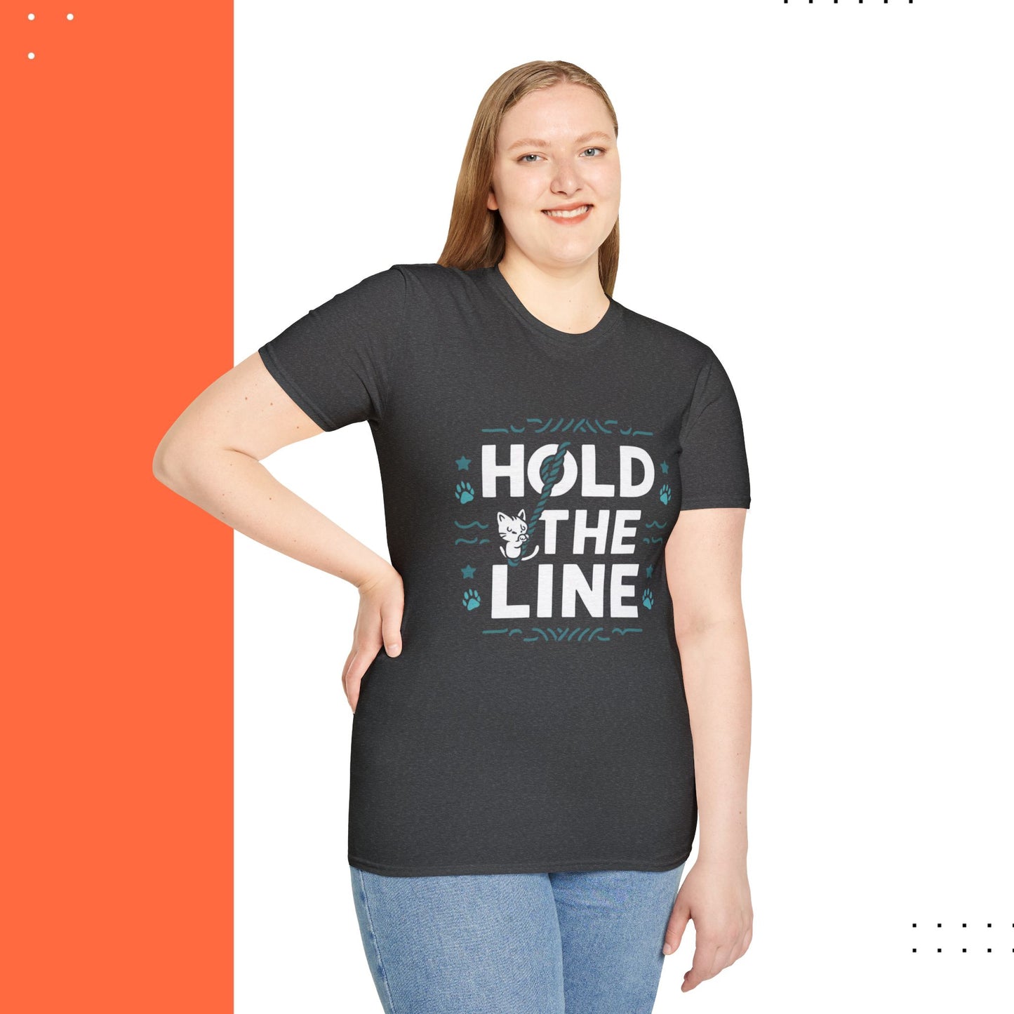 Hold The Line Cotton Tee