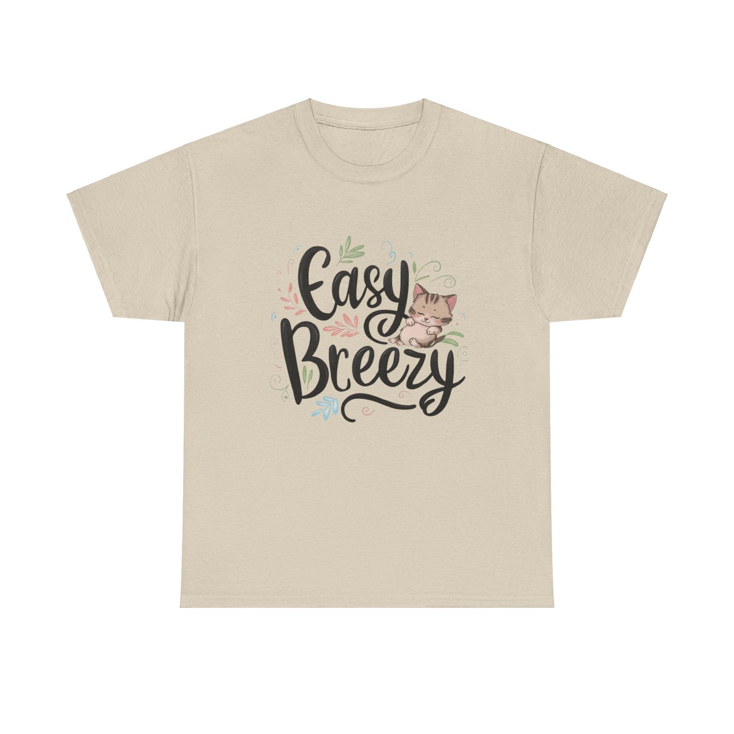 Easy Breezy Idiom Cotton T-Shirt
