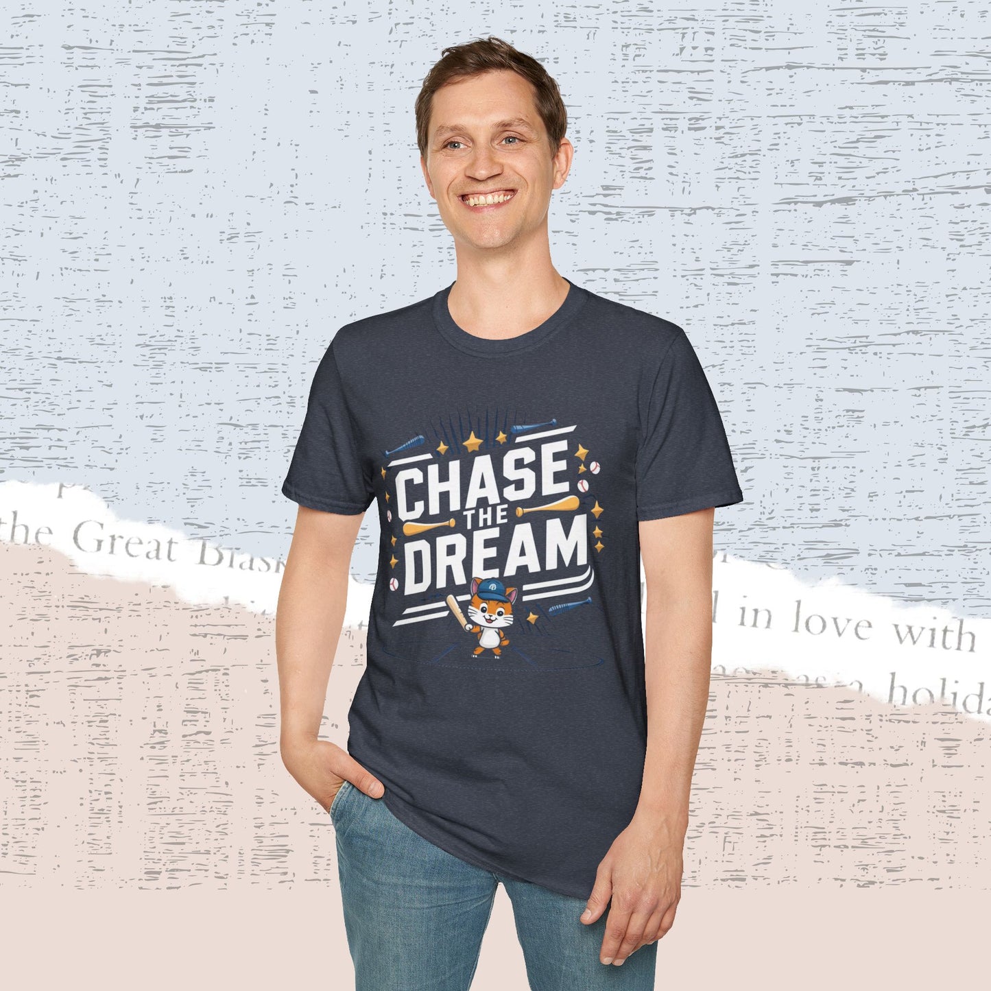 Chase The Dreams Cotton Men Tee
