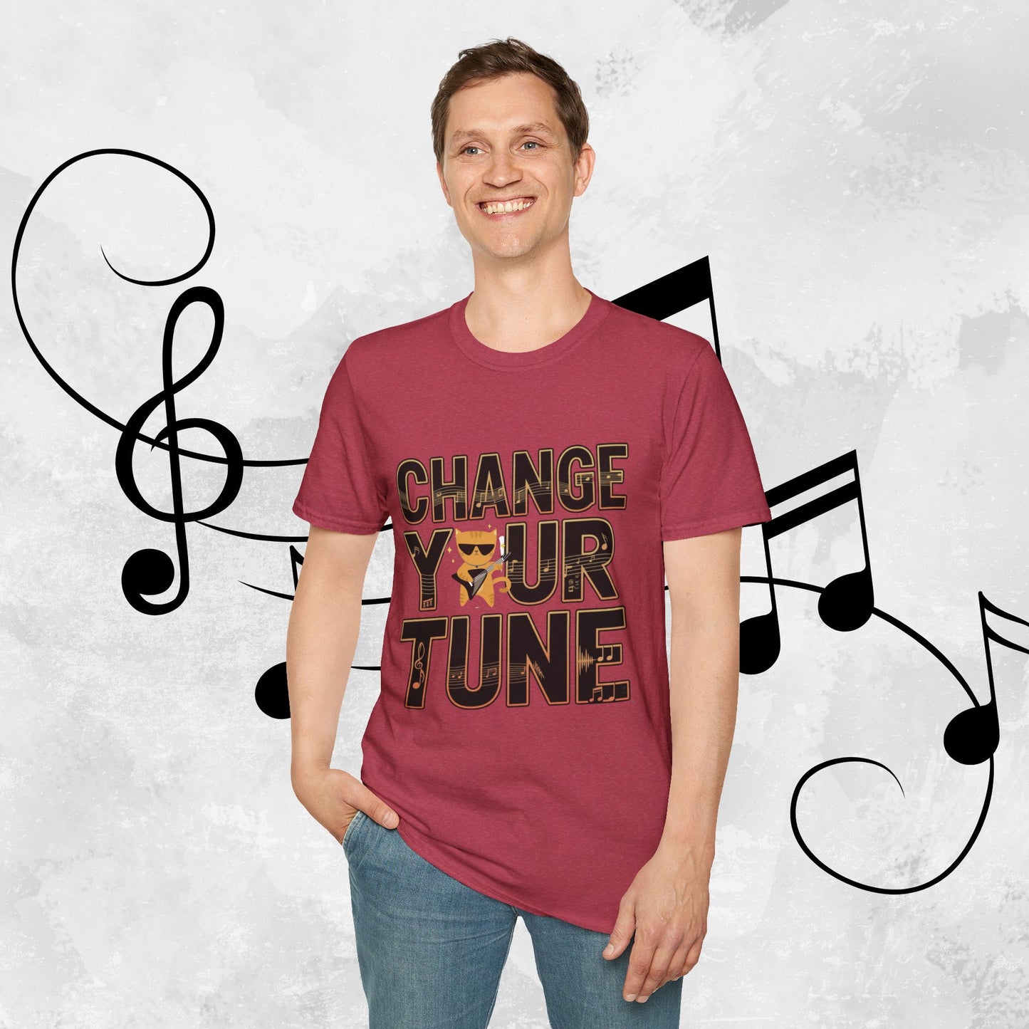 Change Your Tune Cotton T-Shirt