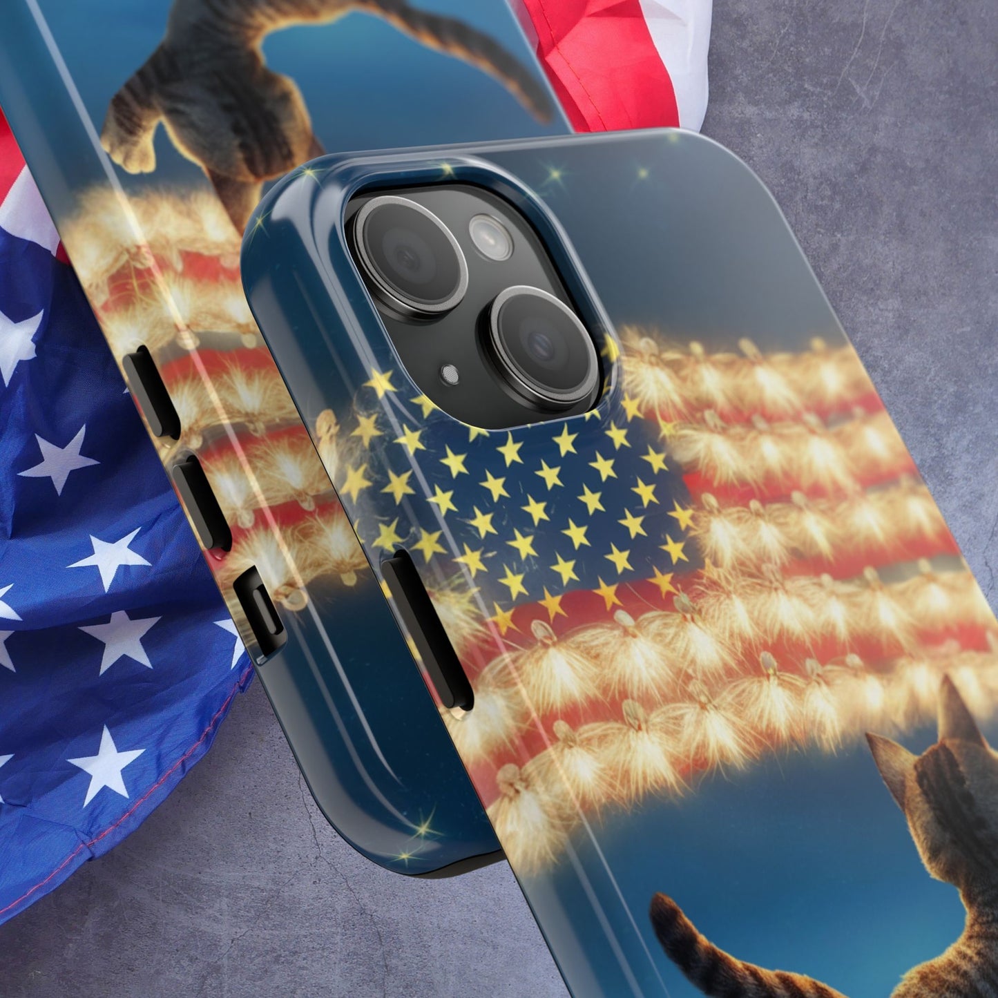 Eagle Eye Wireless Charging Support Tough Case