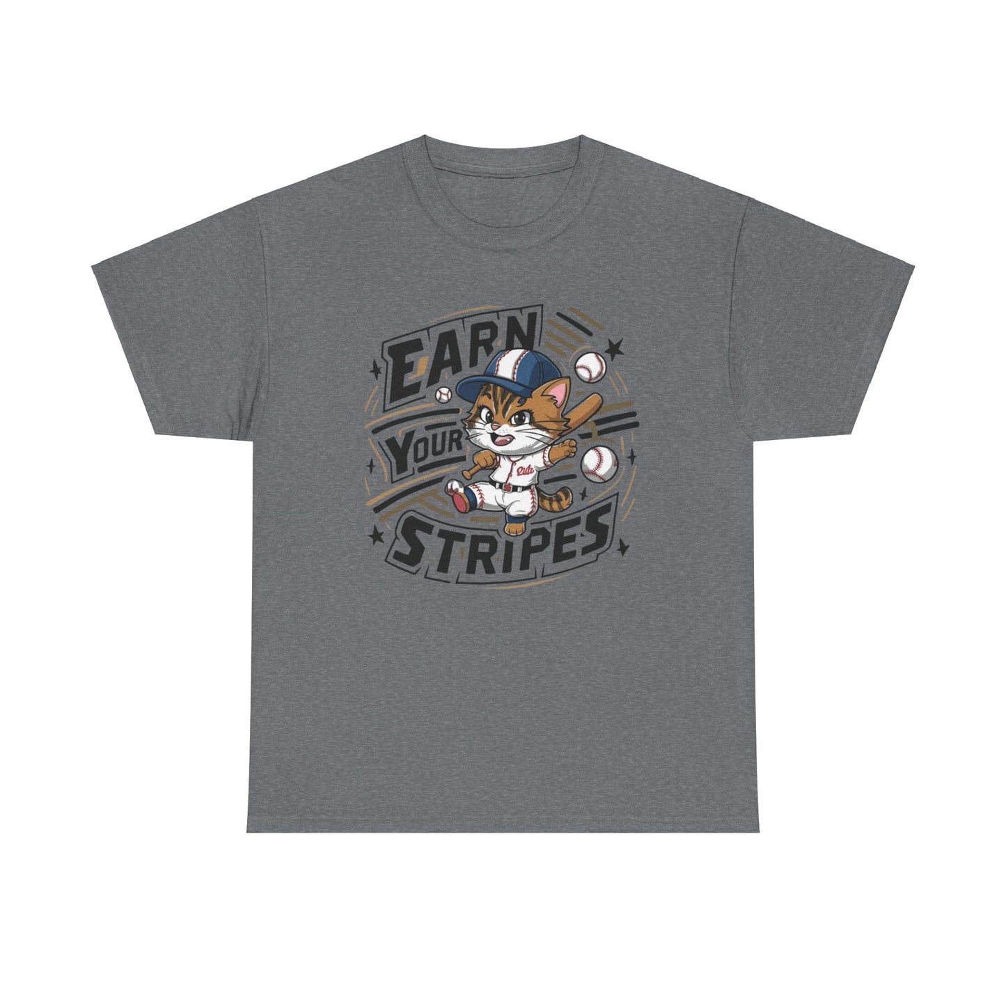 Earn Your Stripe Baseball Cotton Tee