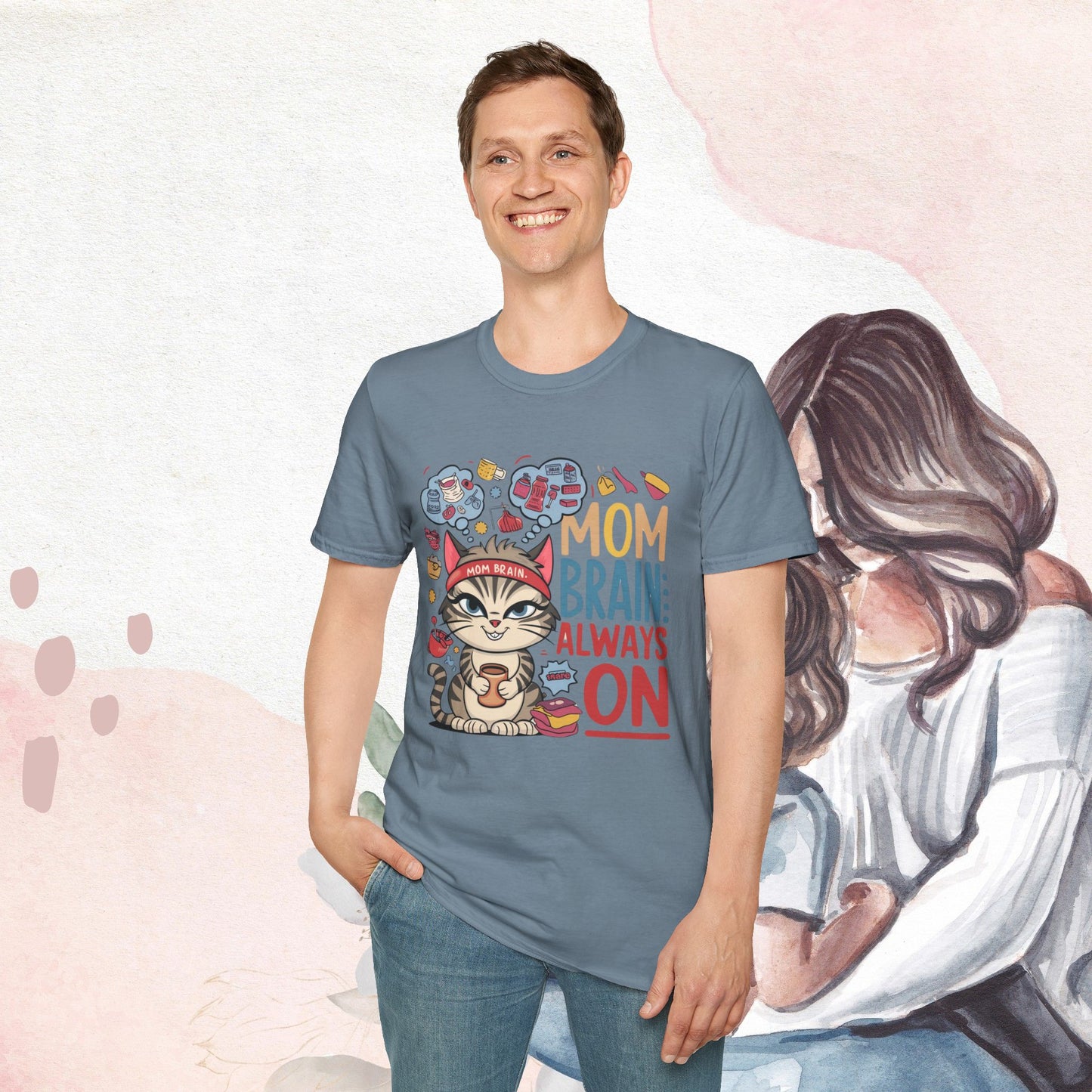 Mom Brain Cotton T-Shirt