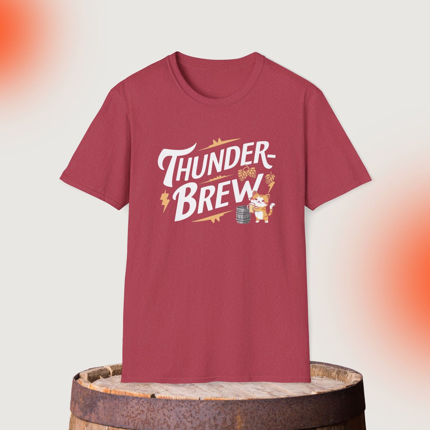 Thunder Brew Cotton Men Tshirt
