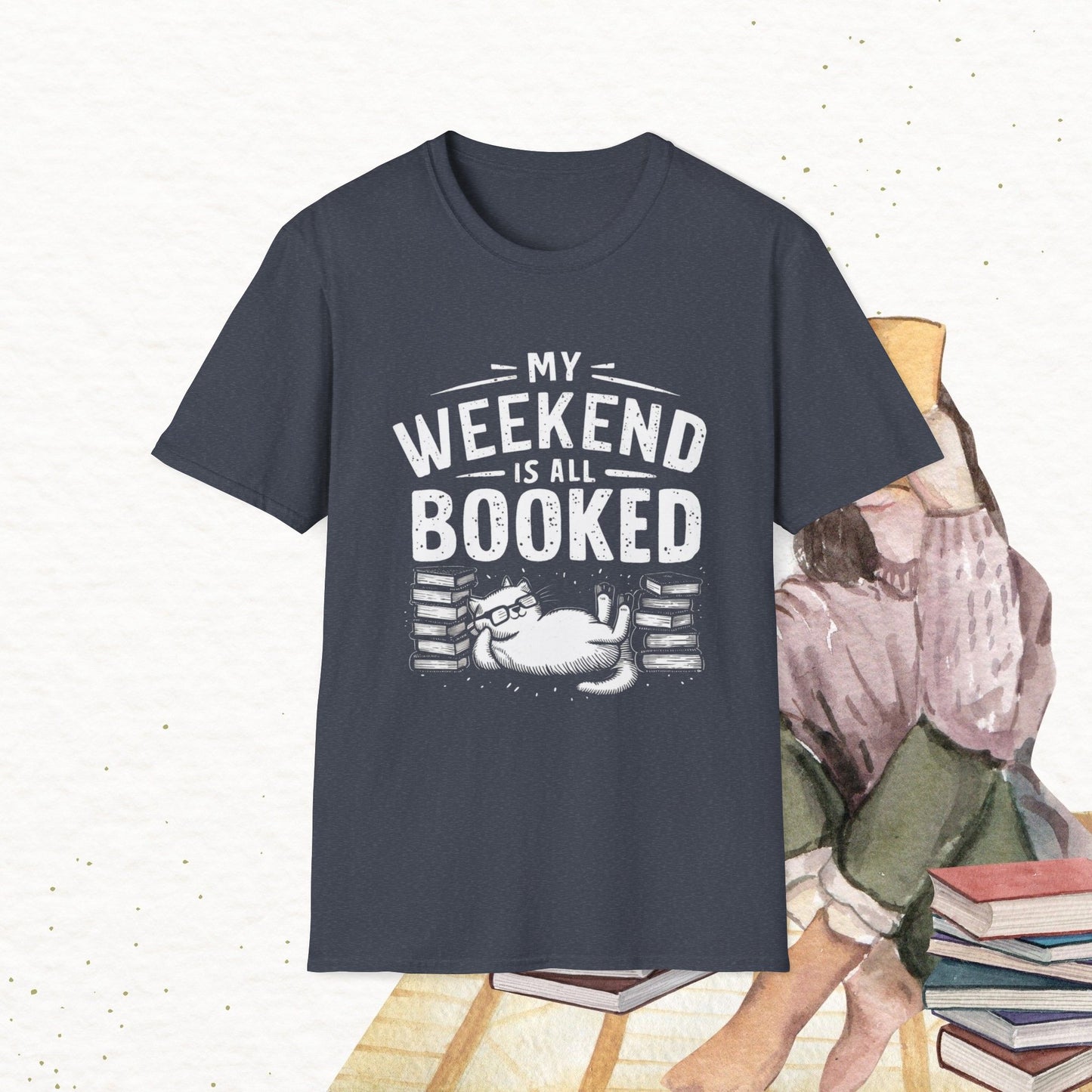 My Weekend Is All Booked Cotton Tee