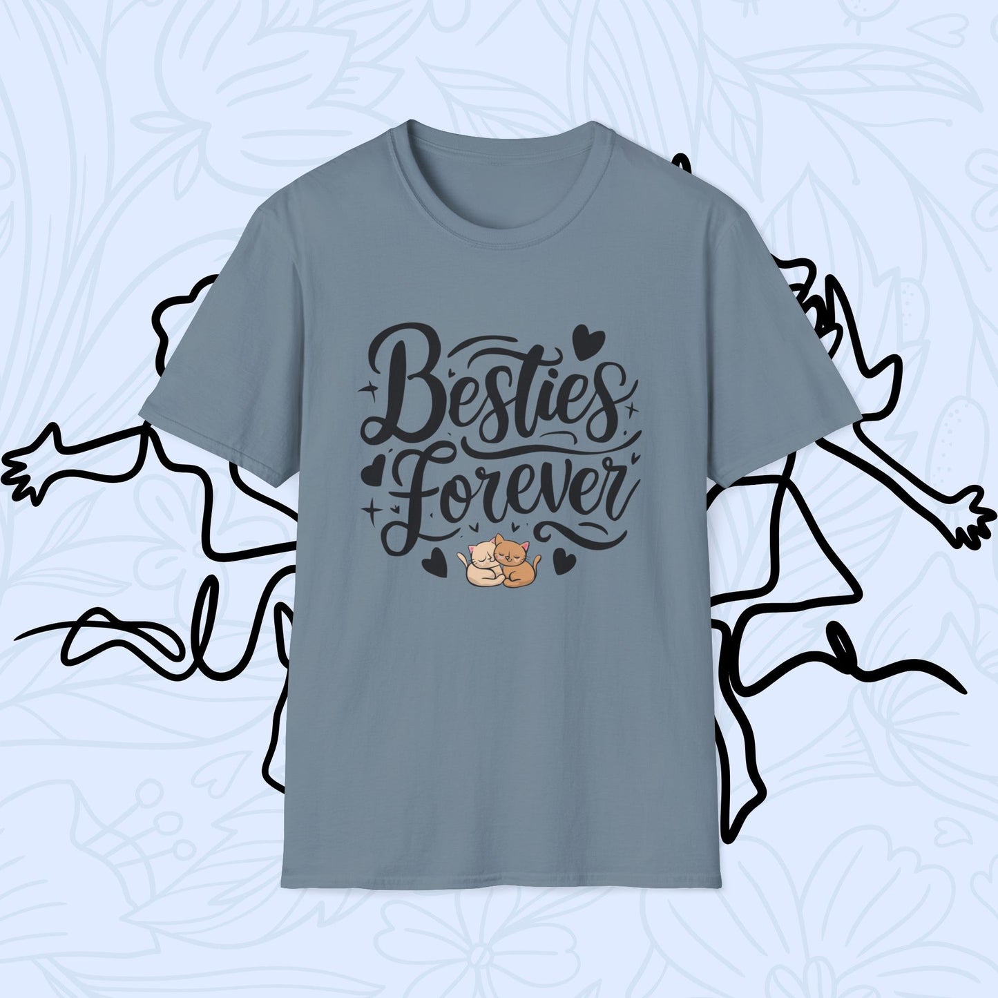Besties Forever Cotton T-Shirt