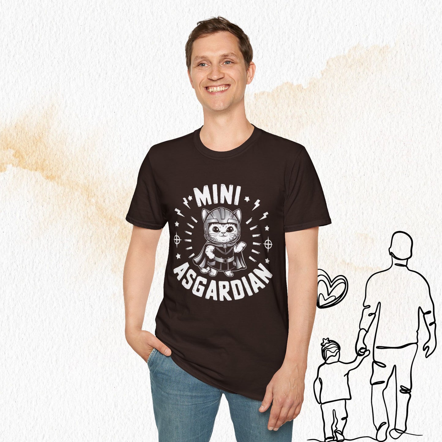 Mini Asgardian Cotton Men Tees