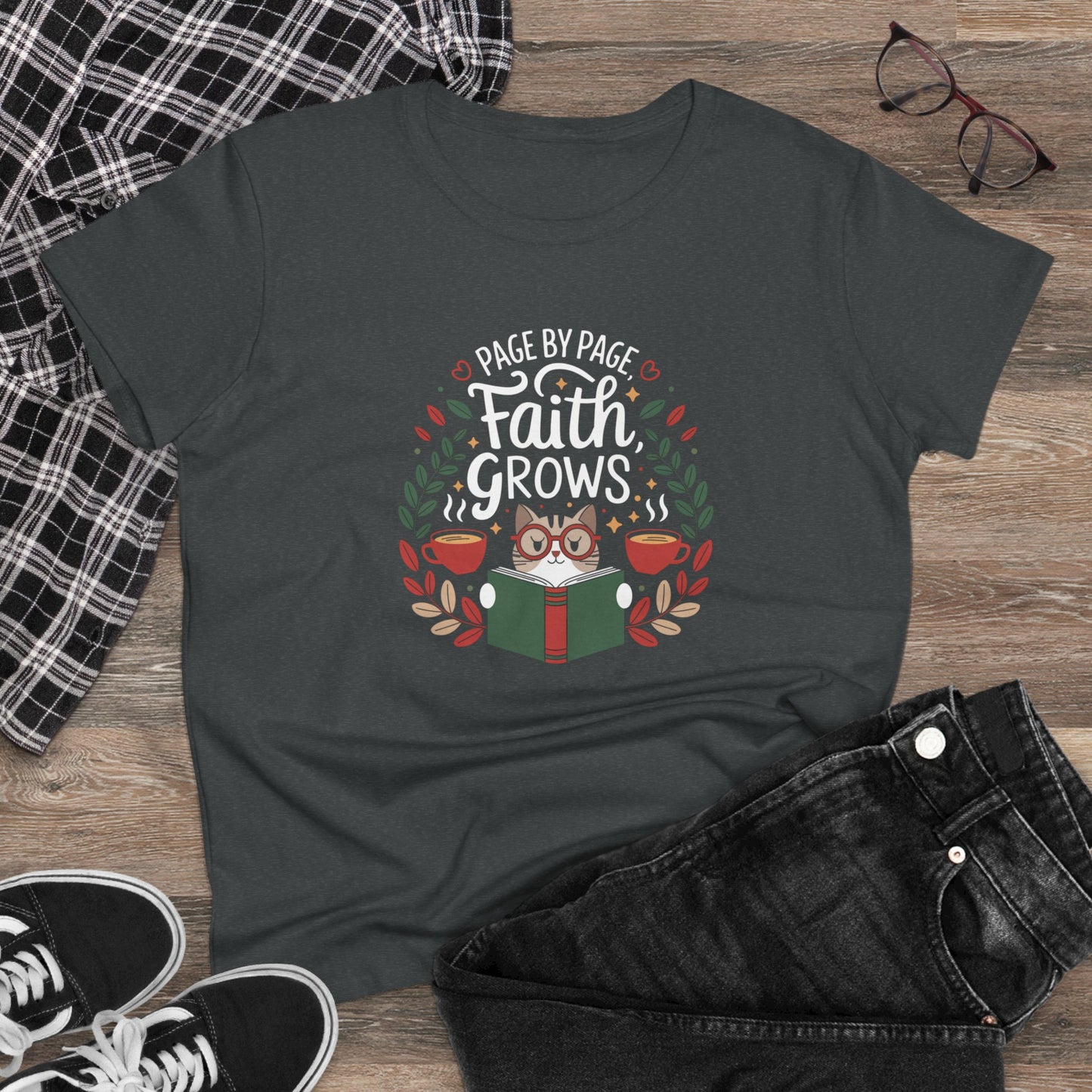 Faith Reflections Women Cotton Tshirt