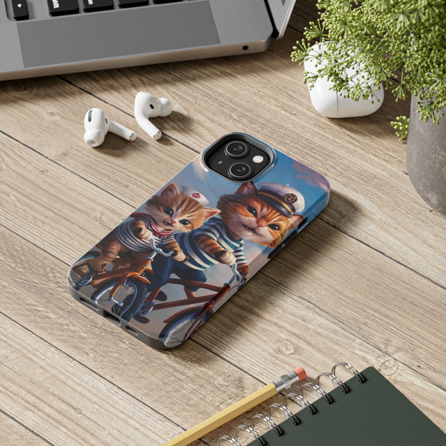 Nine Lives Wireless Charging Support Tough Case