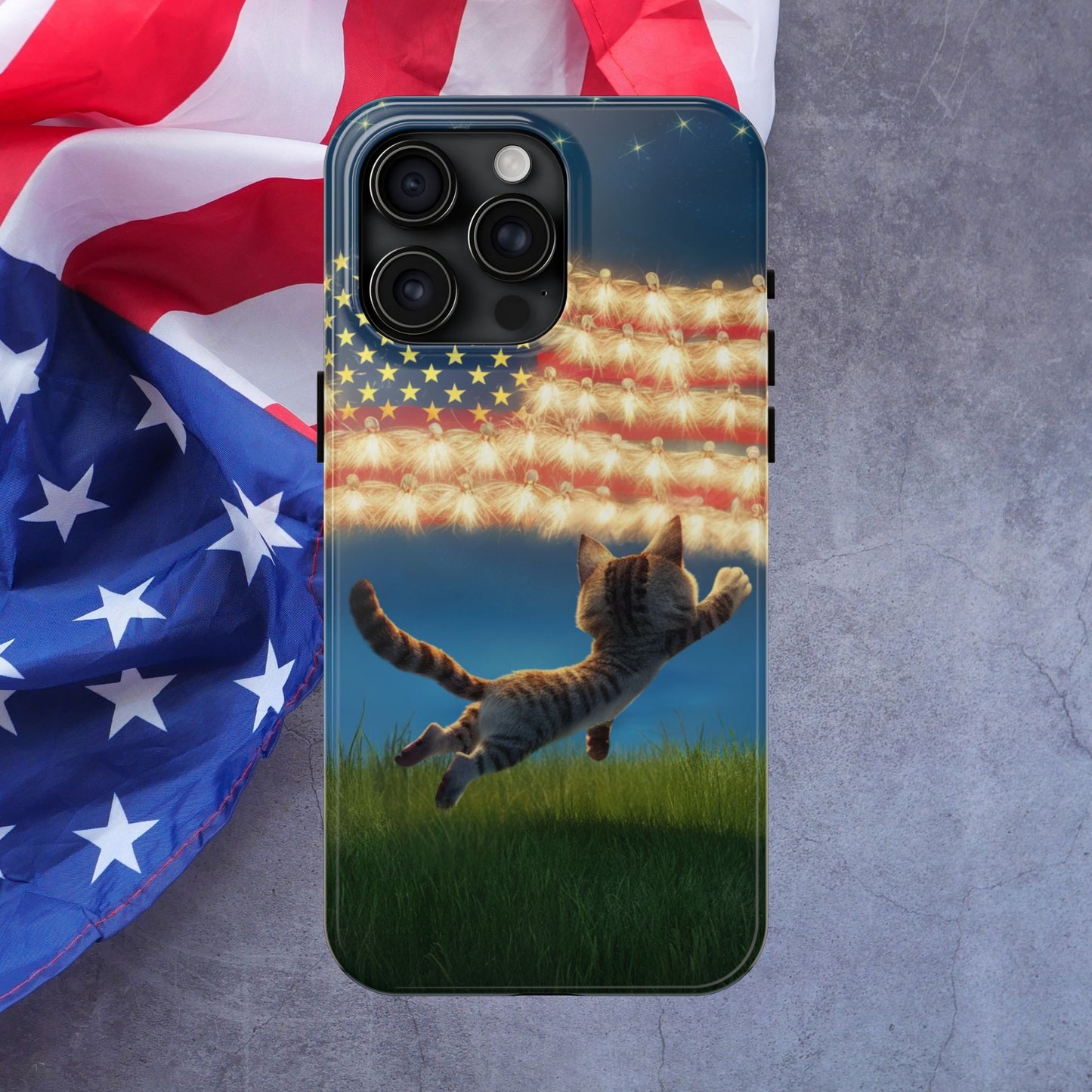 Eagle Eye Wireless Charging Support Tough Case