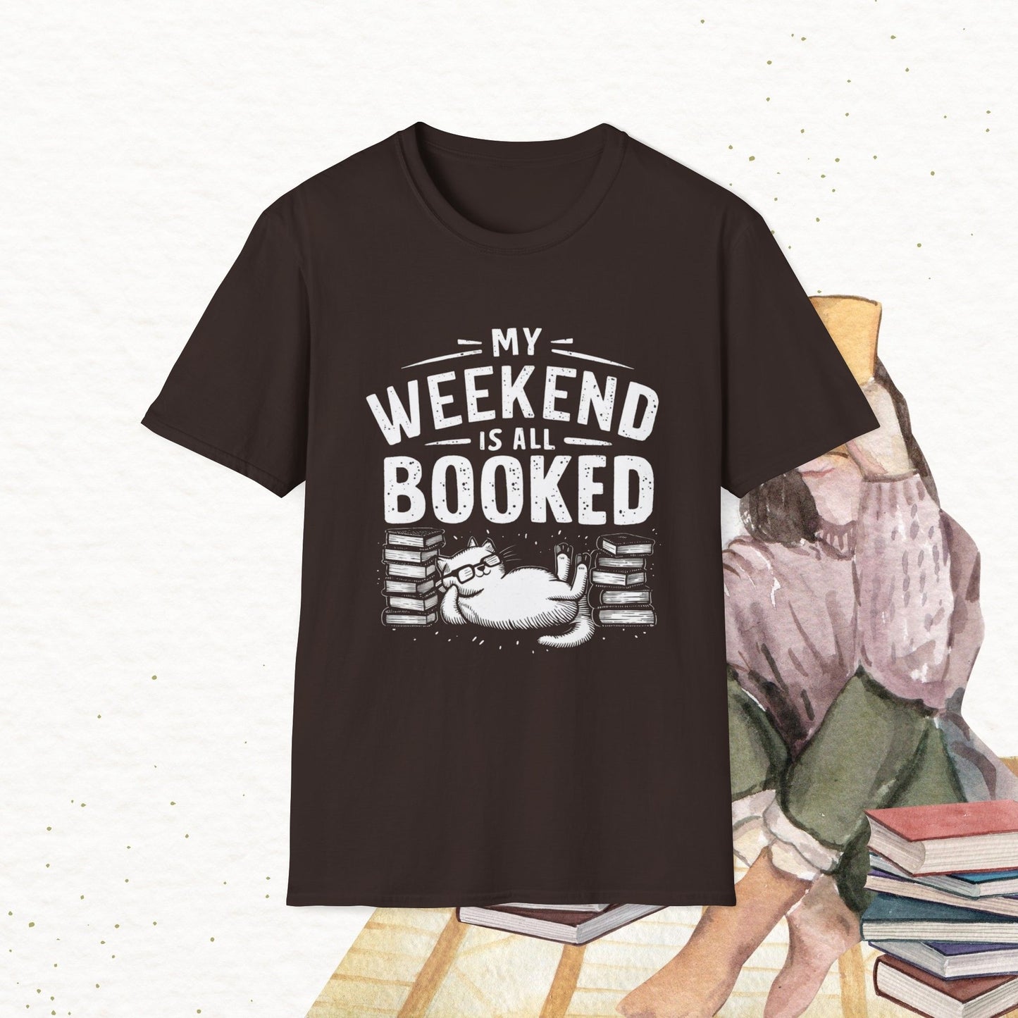 My Weekend Is All Booked Cotton Tee