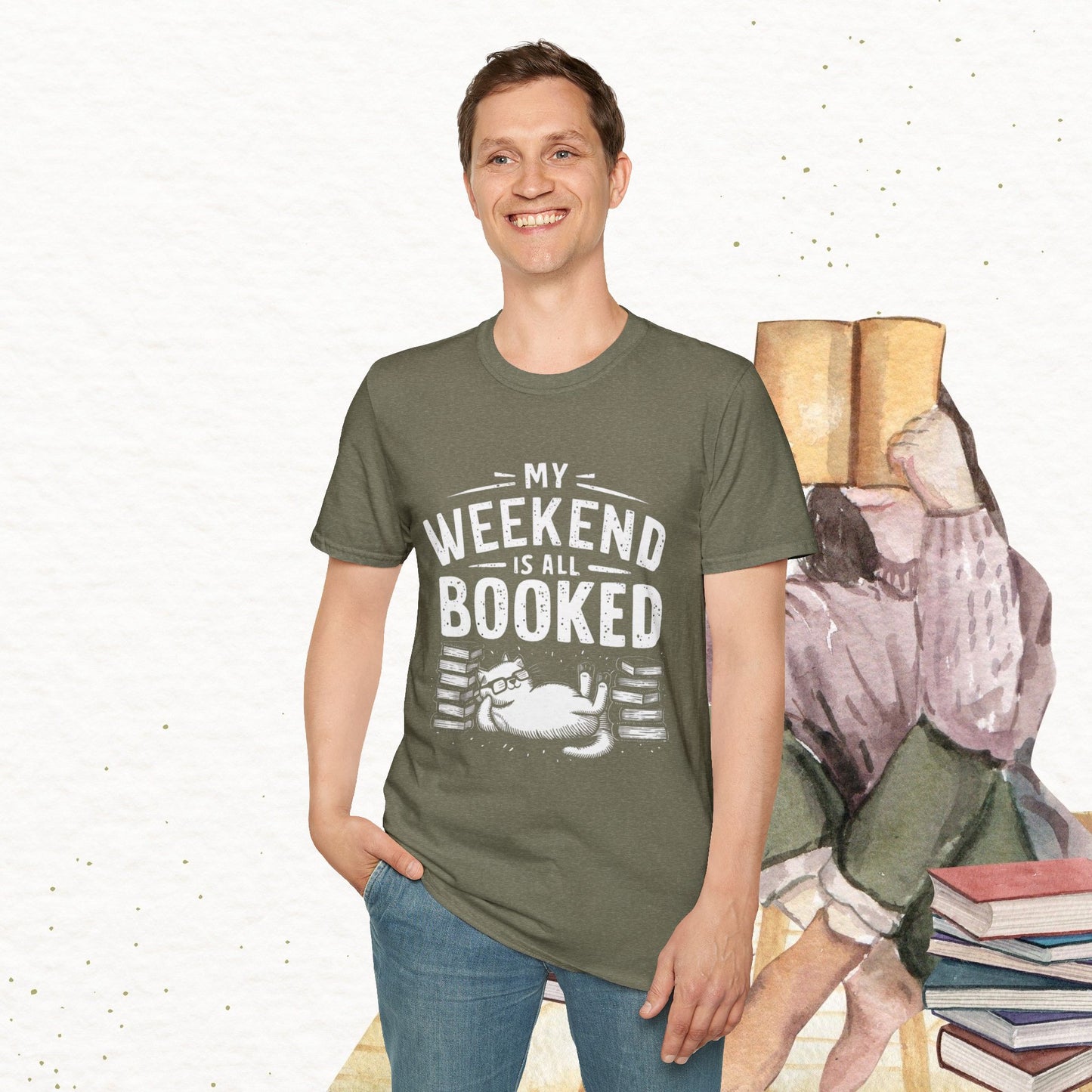 My Weekend Is All Booked Cotton Tee