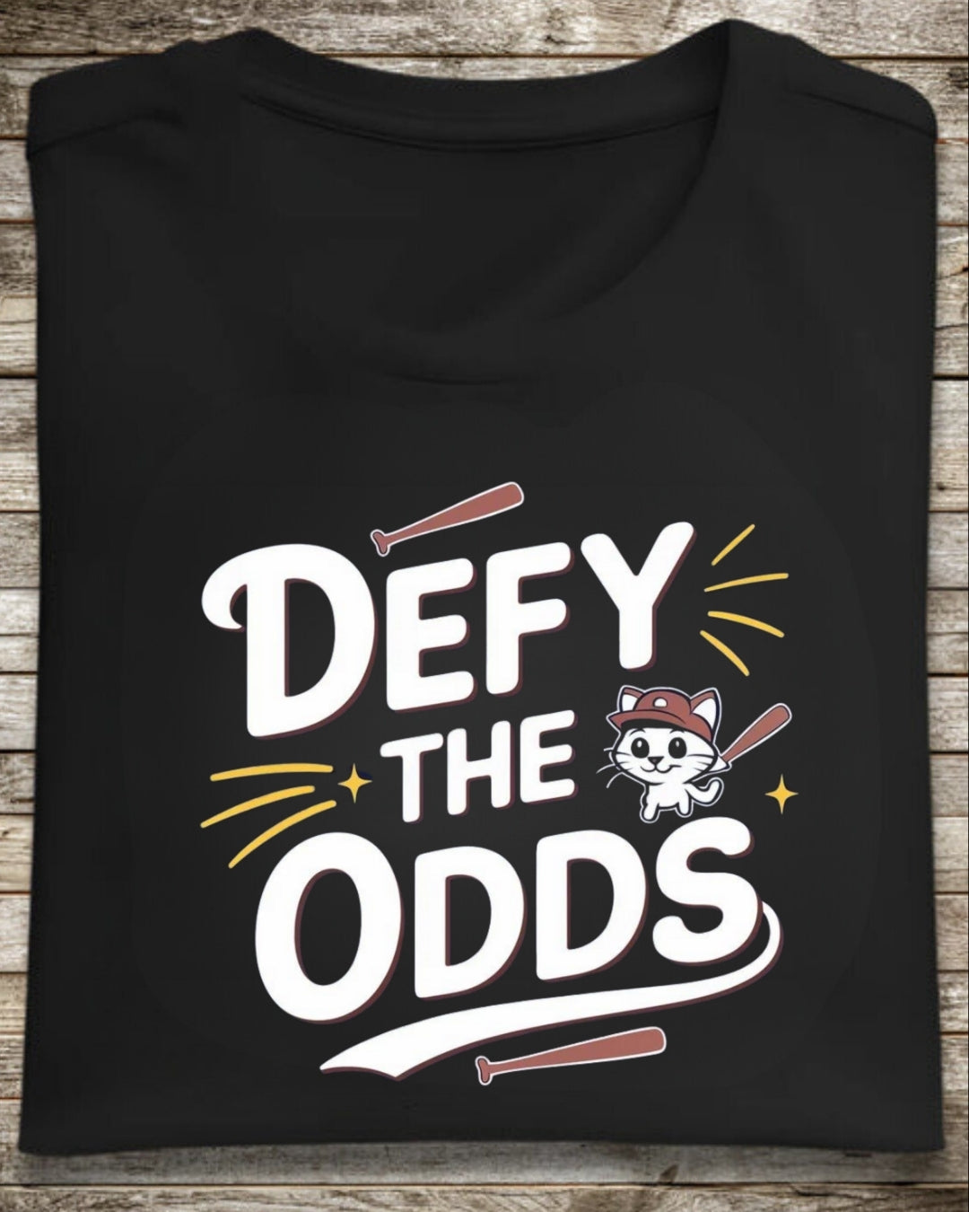 Defy The Odd Baseball Crew Neck Tee