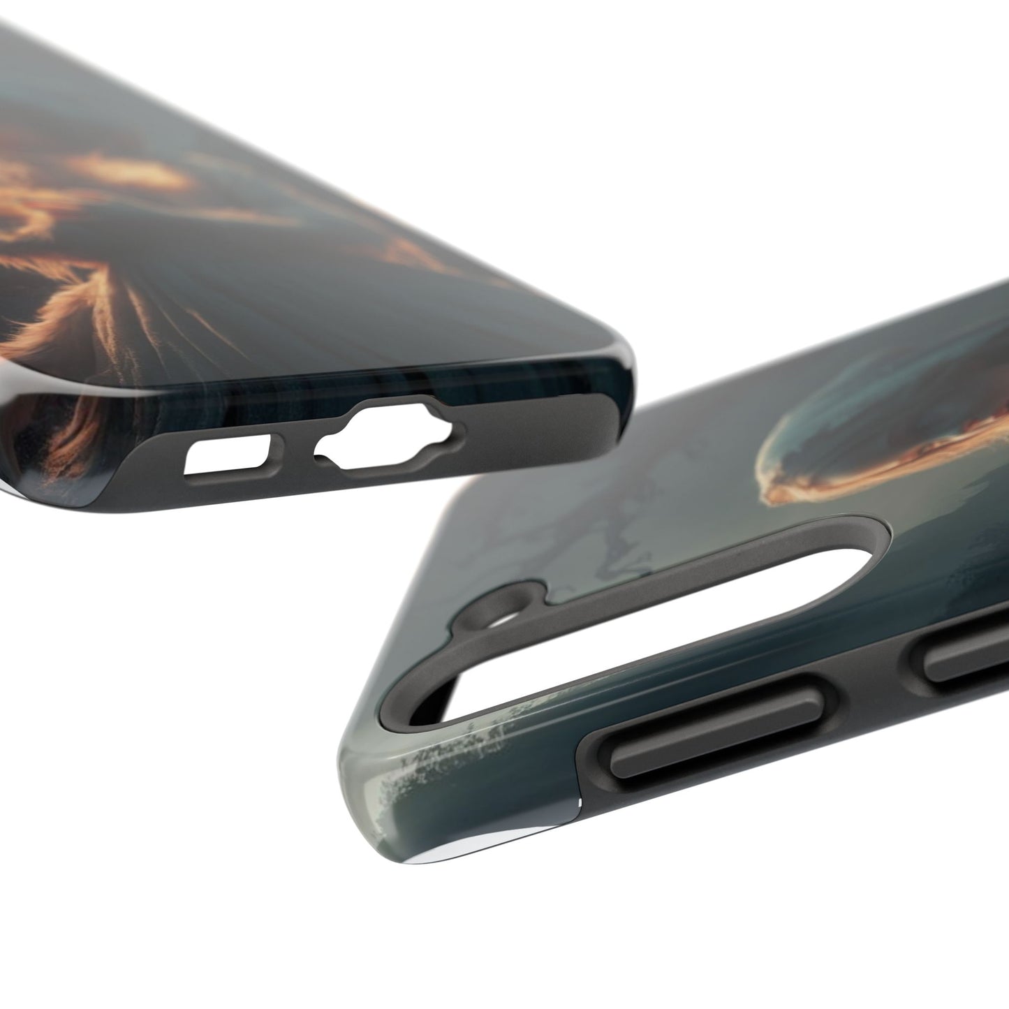 Glitter Guardian Wireless Charging Support Tough Case
