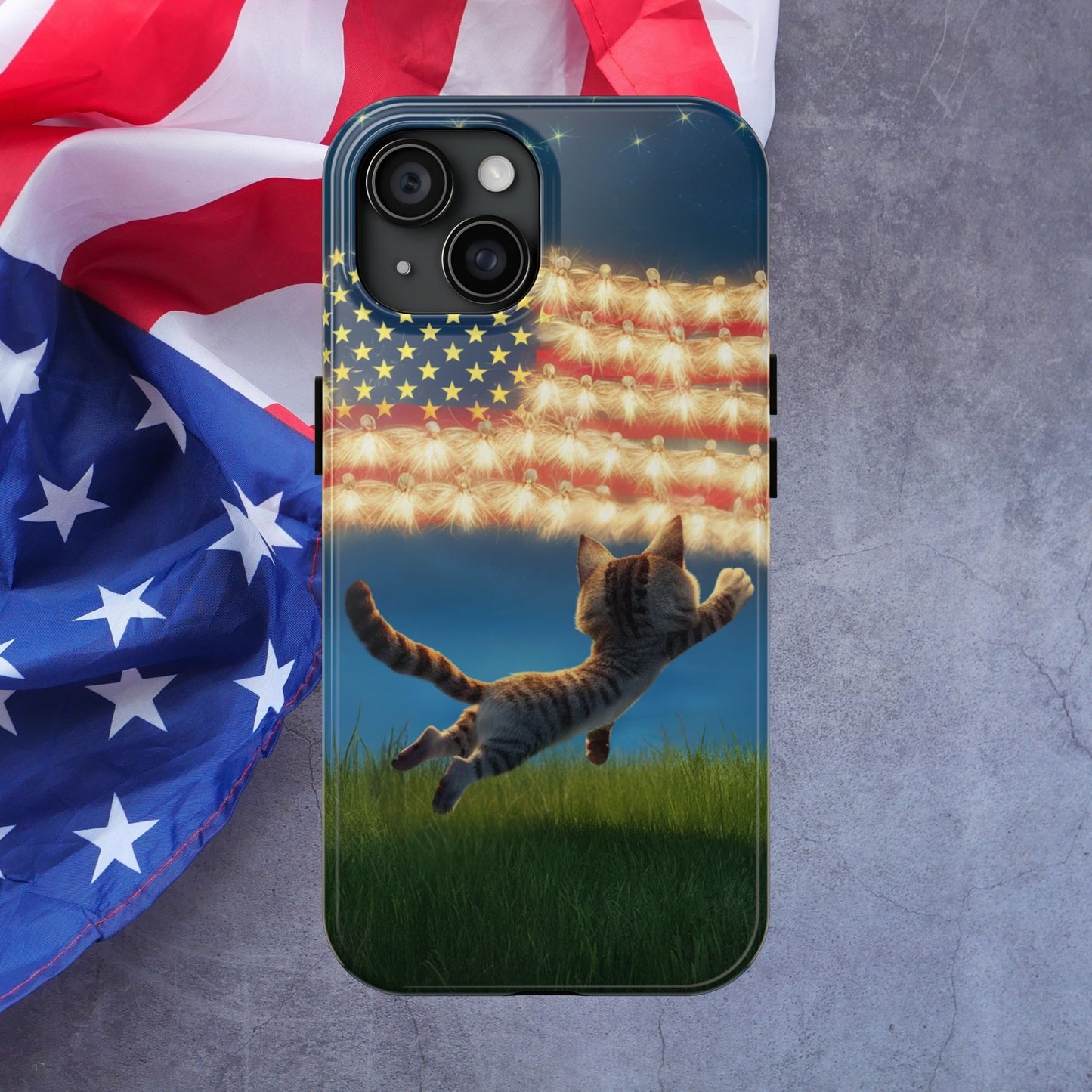 Eagle Eye Wireless Charging Support Tough Case