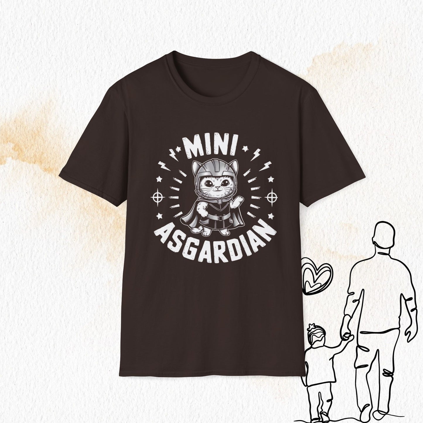 Mini Asgardian Cotton Men Tees