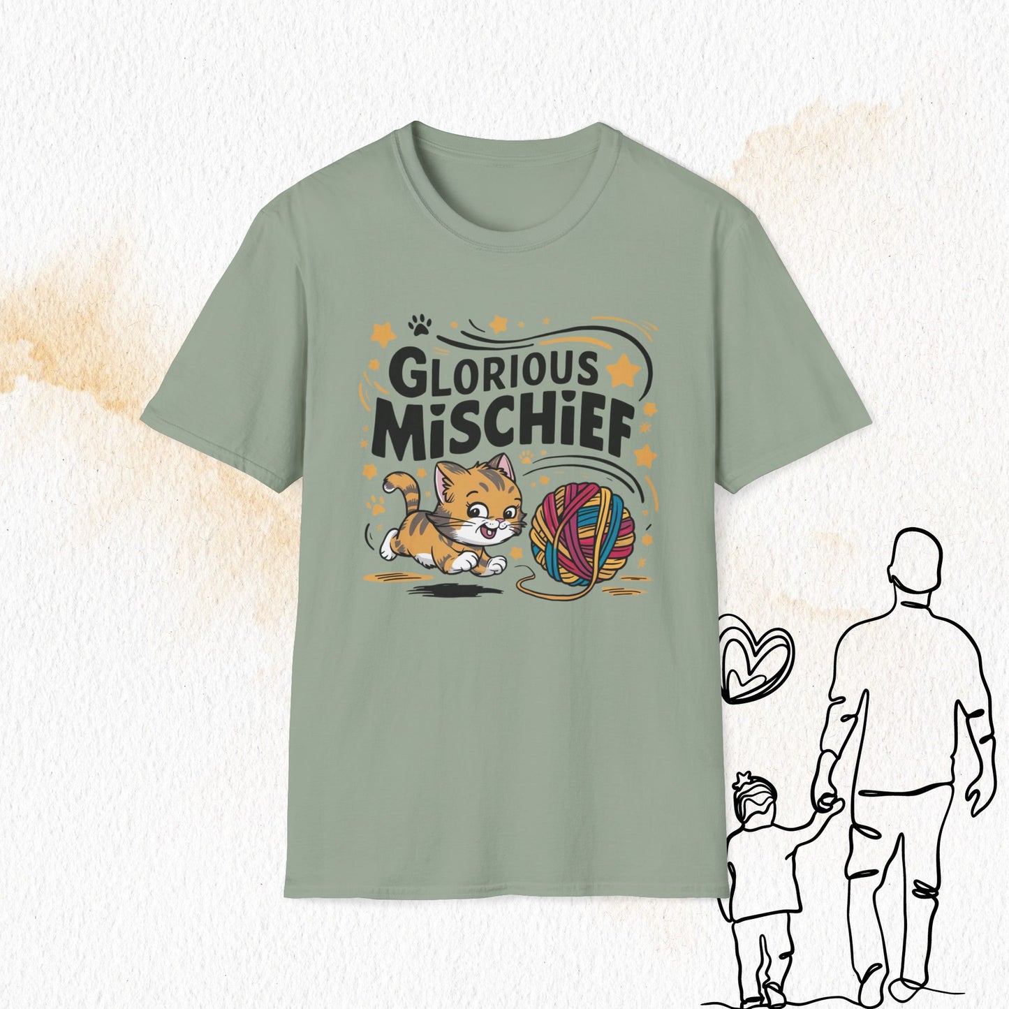 Glorious Mischief Cotton Men T-Shirt