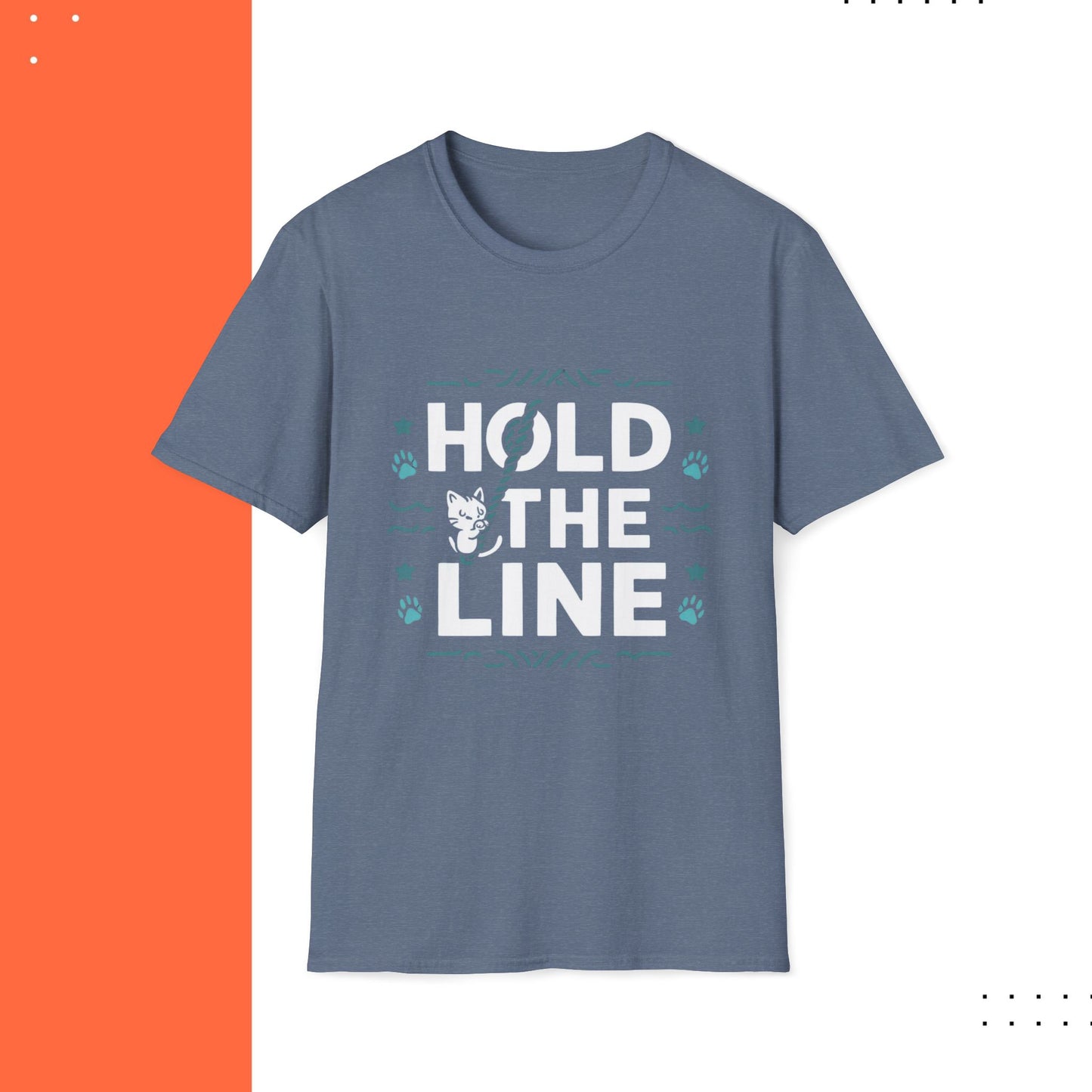 Hold The Line Cotton Tee
