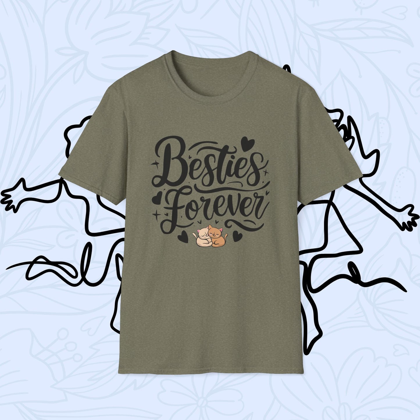 Besties Forever Cotton T-Shirt