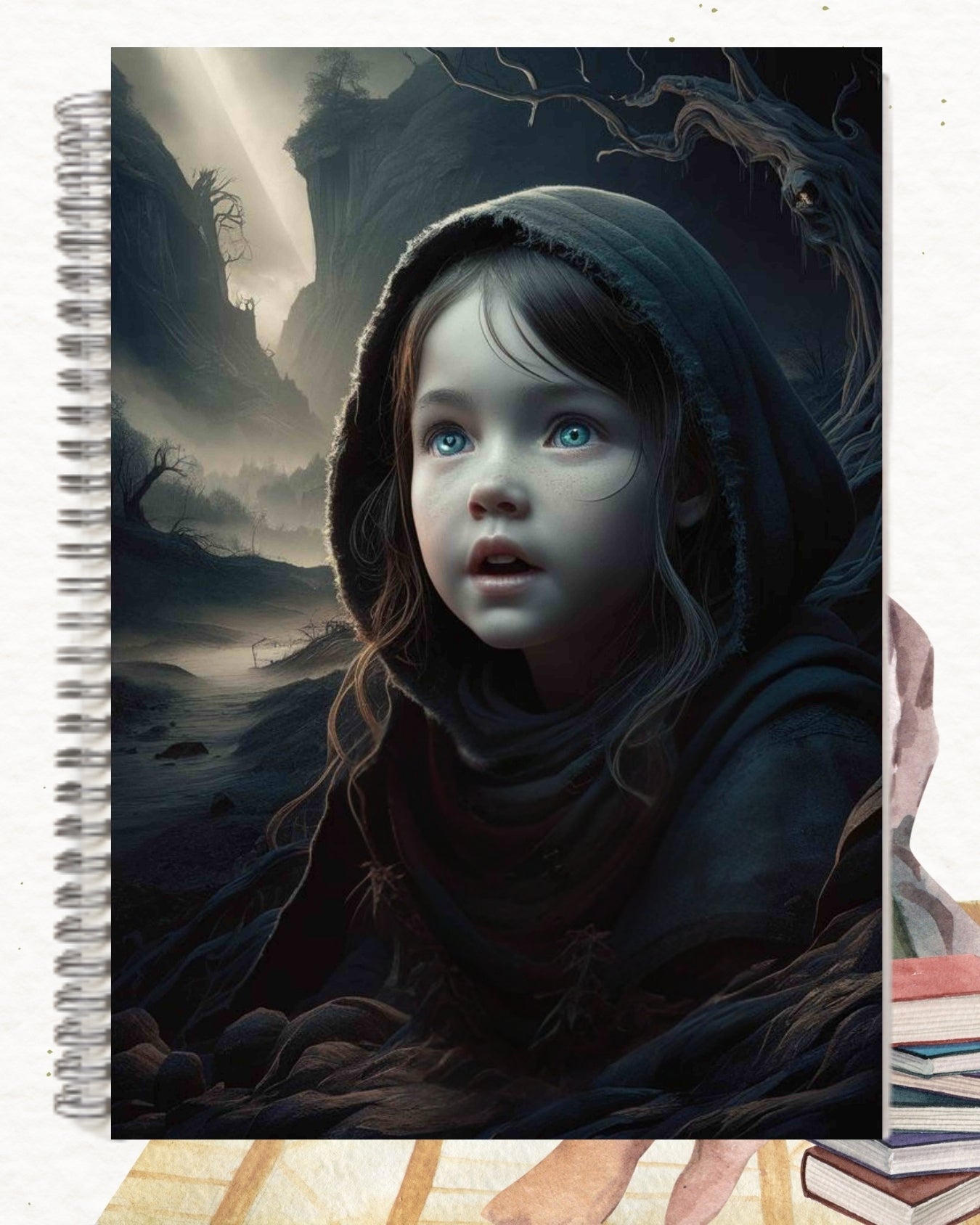 Daughter Reflection Ruled Line Notebook