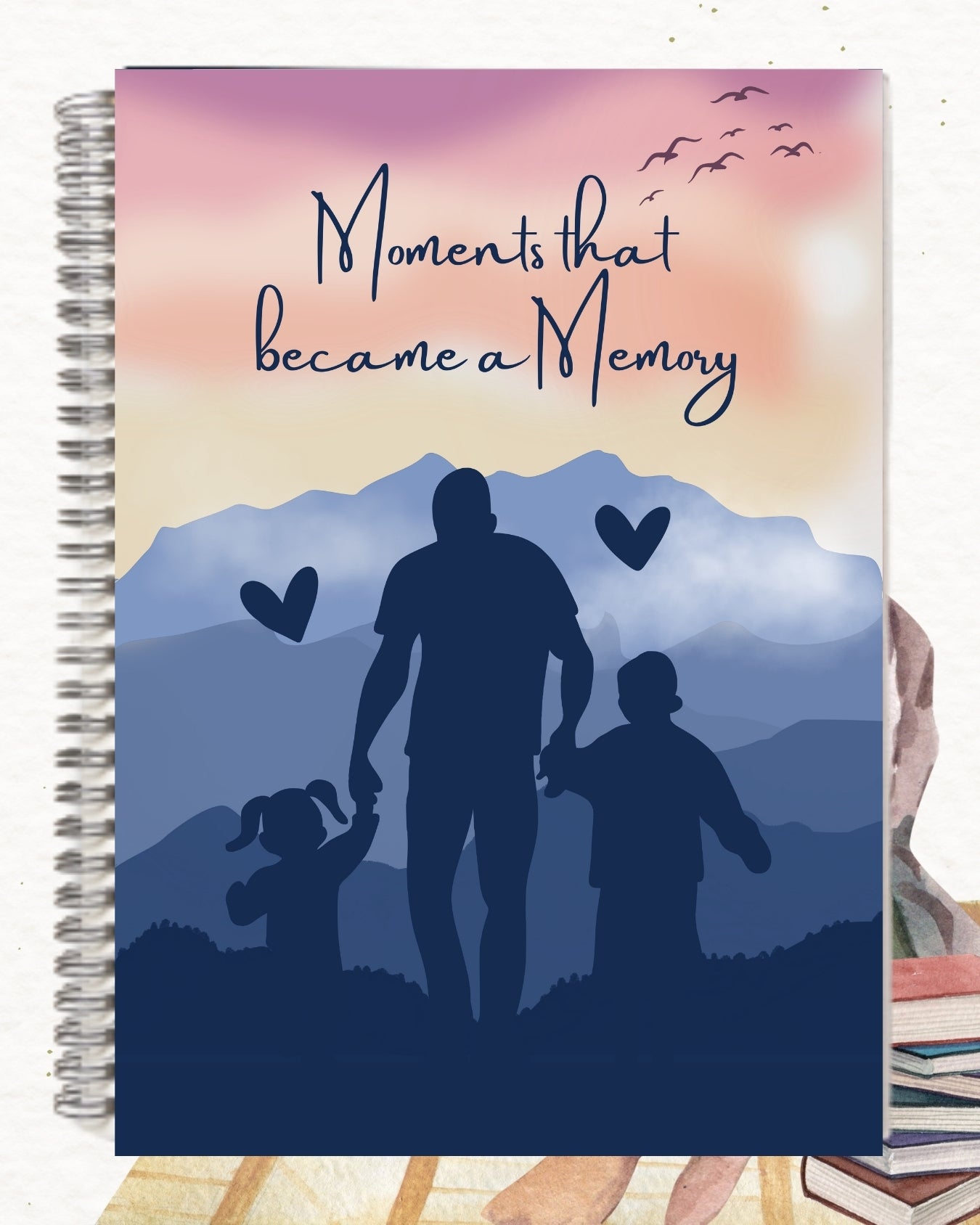 Father Journey Ruled Line Notebook