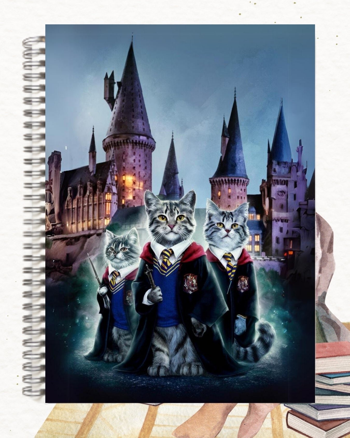 Mystic Memoirs Ruled Line Notebook