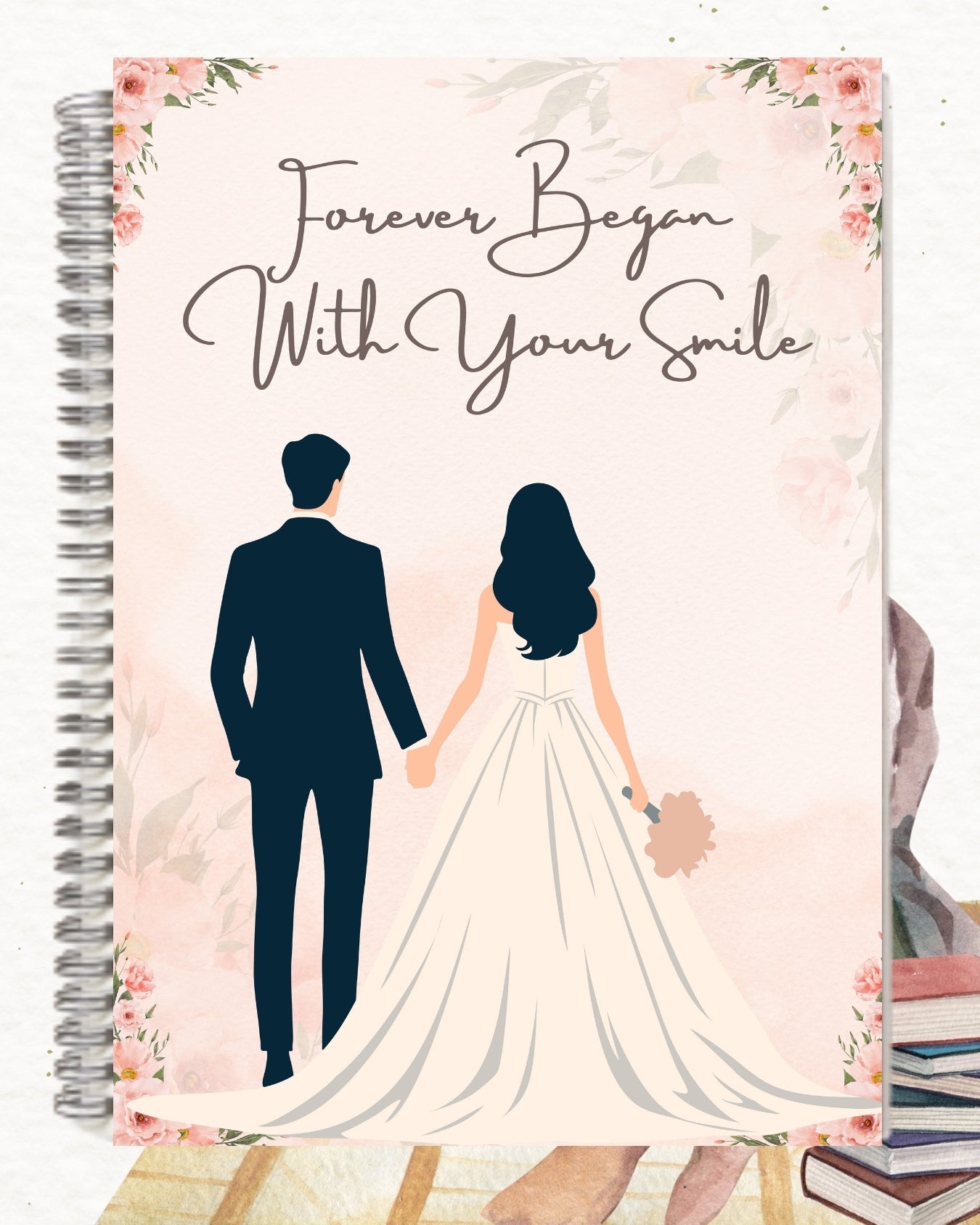Wife Journey Ruled Line Notebook
