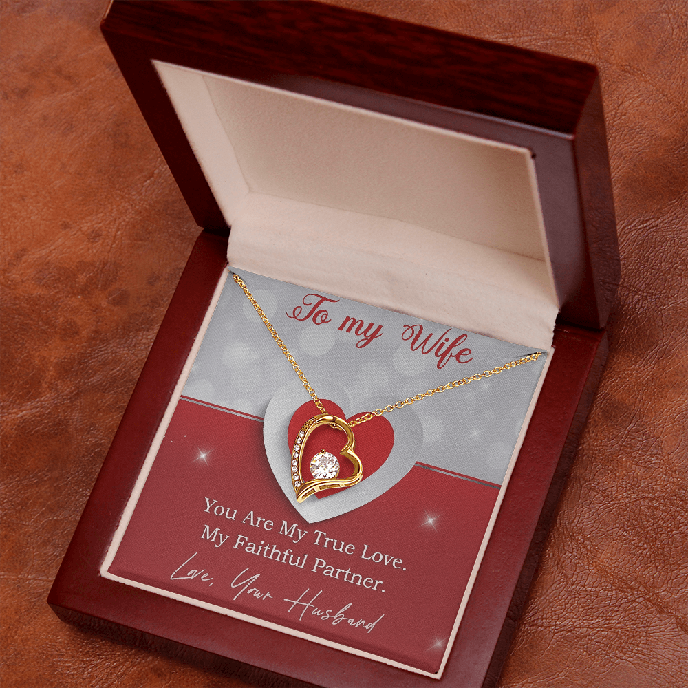 Best Gift For Wife. Forever Love Necklace