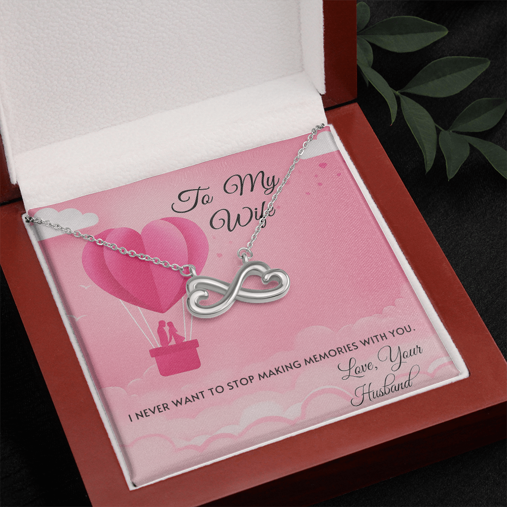 Best Gift For Wife. Endless Love Necklace