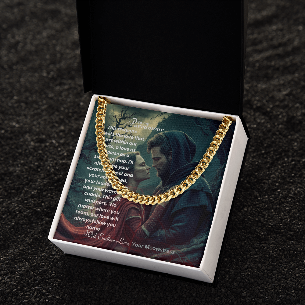 Best Gift For Husband. Cuban Link Chain