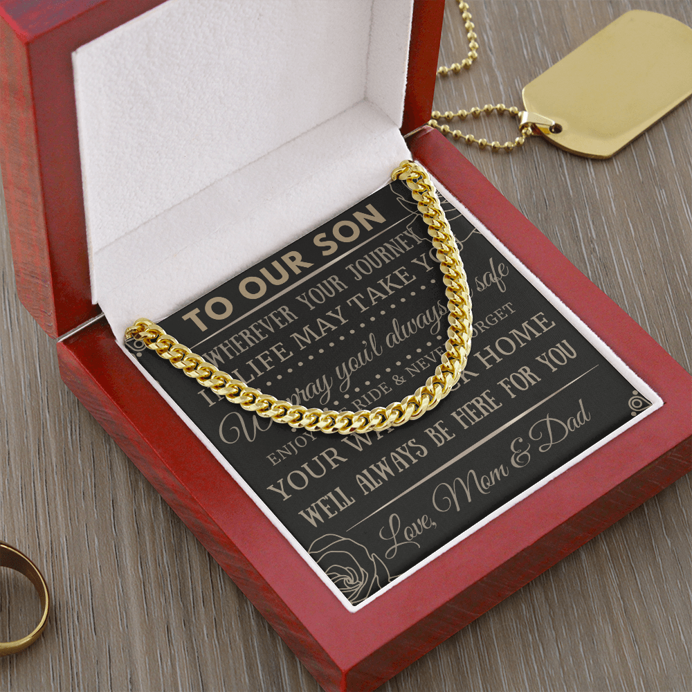 Best Gift For Son. Cuban Link Chains