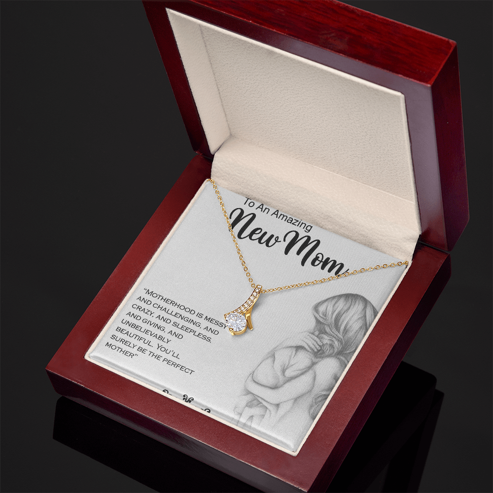 Best Gift For Mom. Alluring Beauty Necklace