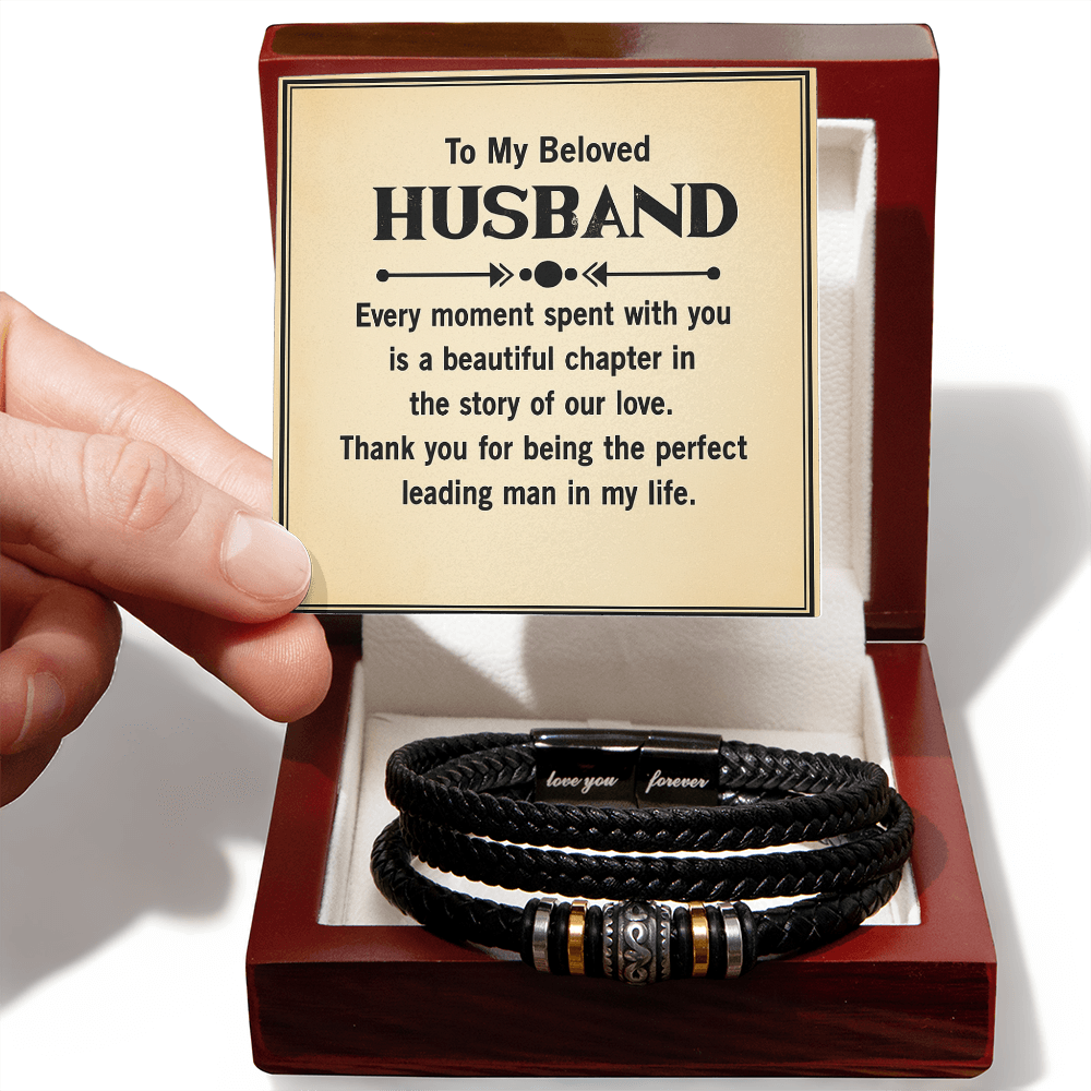 Best Gift For Husband . Love You Forever Bracelet