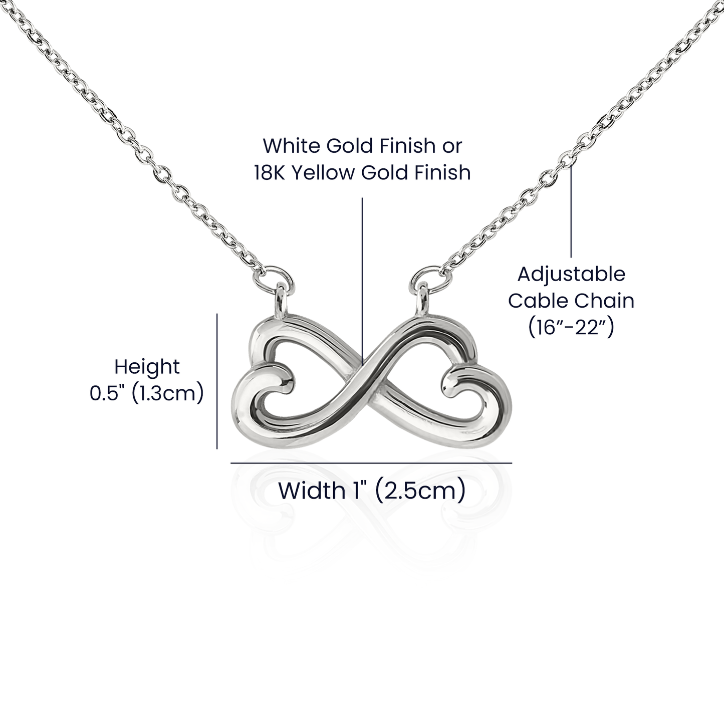 Best Gift For Daughter. Endless Love Necklace