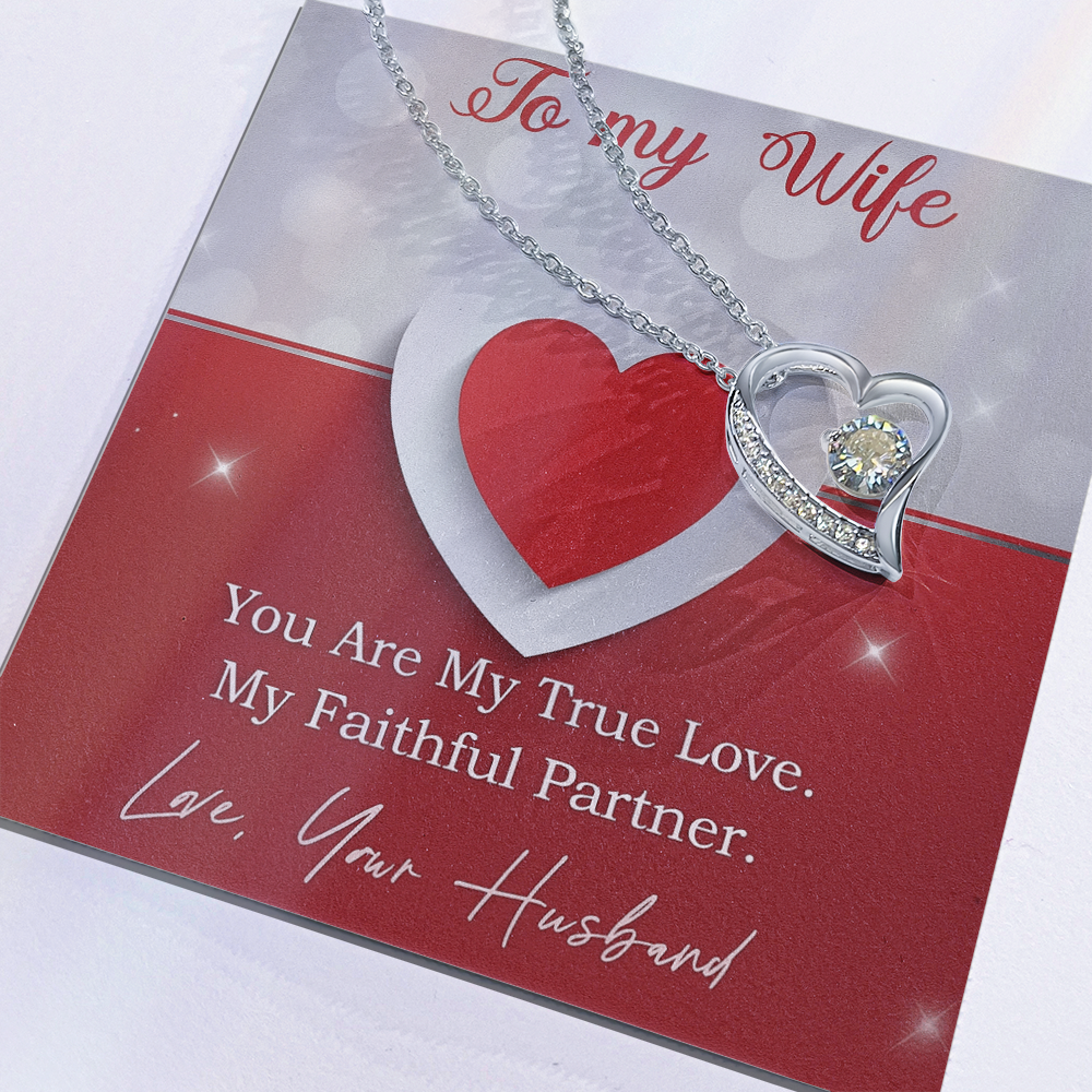 Best Gift For Wife. Forever Love Necklace