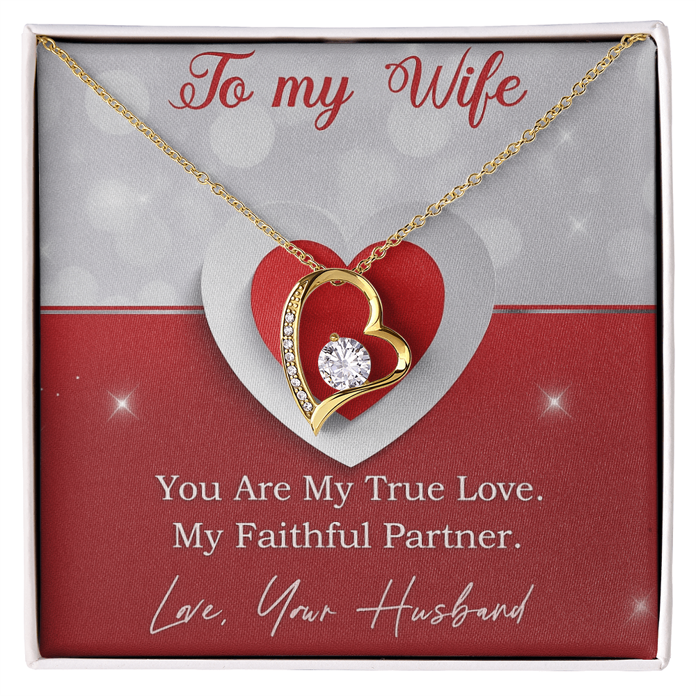 Best Gift For Wife. Forever Love Necklace