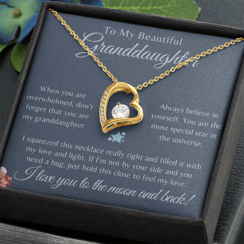 Best Gift For GrandDaughter. Forever Love Necklace