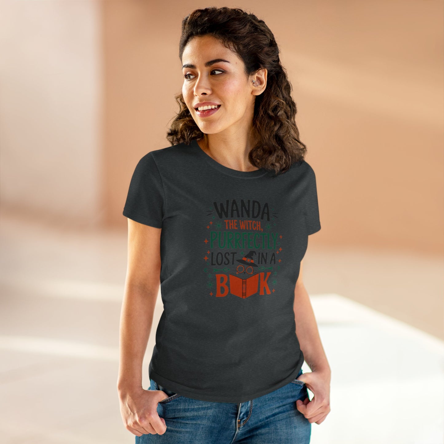 Wizard Word Women Cotton Tshirt