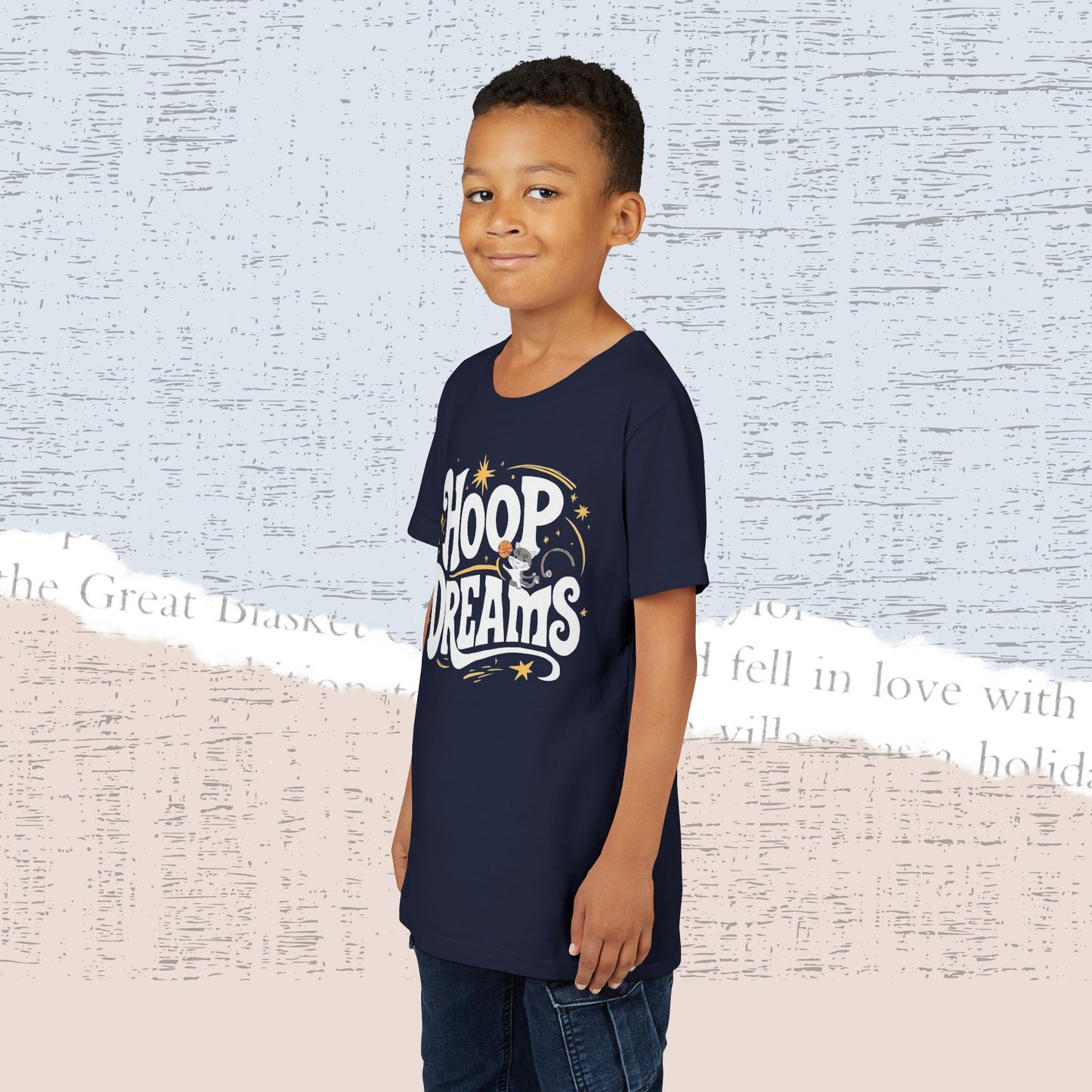 Hoop Dreams Youth Heavy Cotton T-Shirt