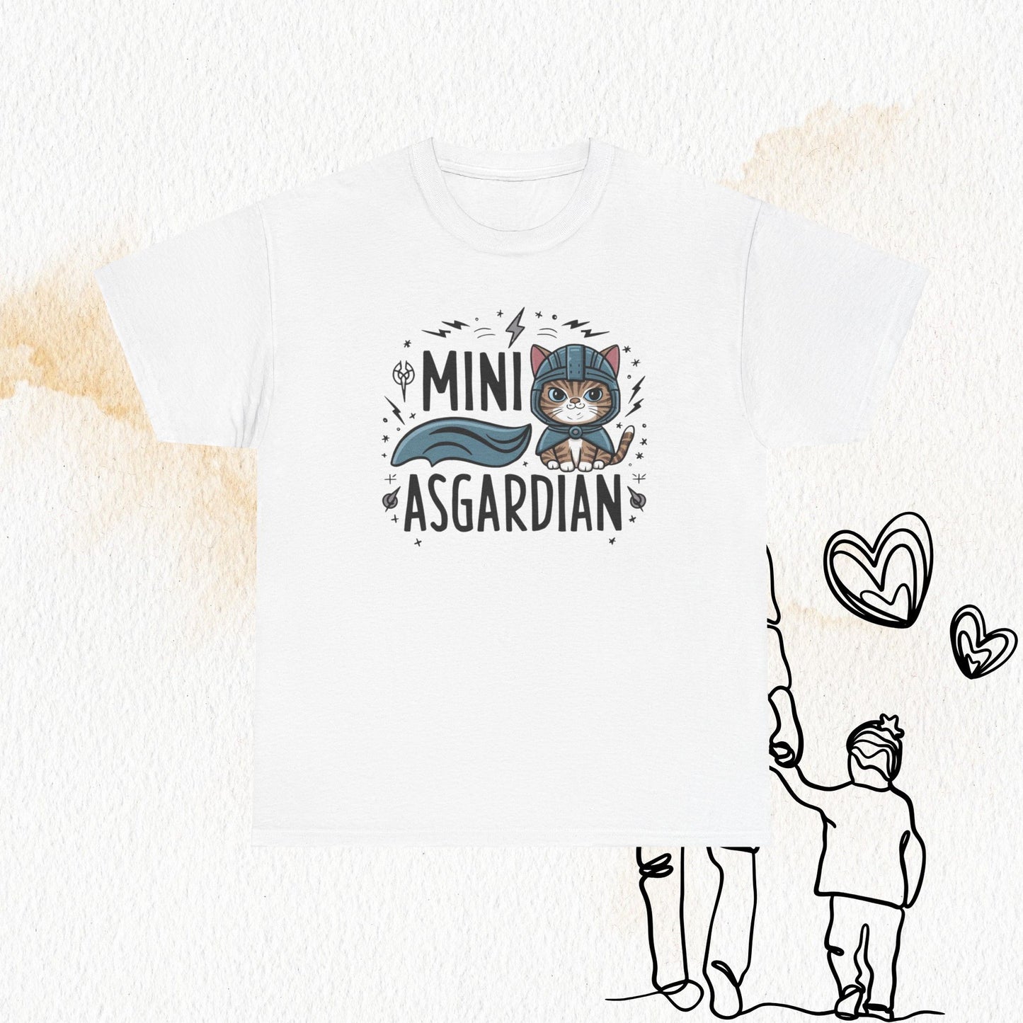 Mini Asgardian Cotton T-Shirt