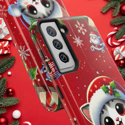 Purrfect Wishes Wireless Charging Support Tough Case