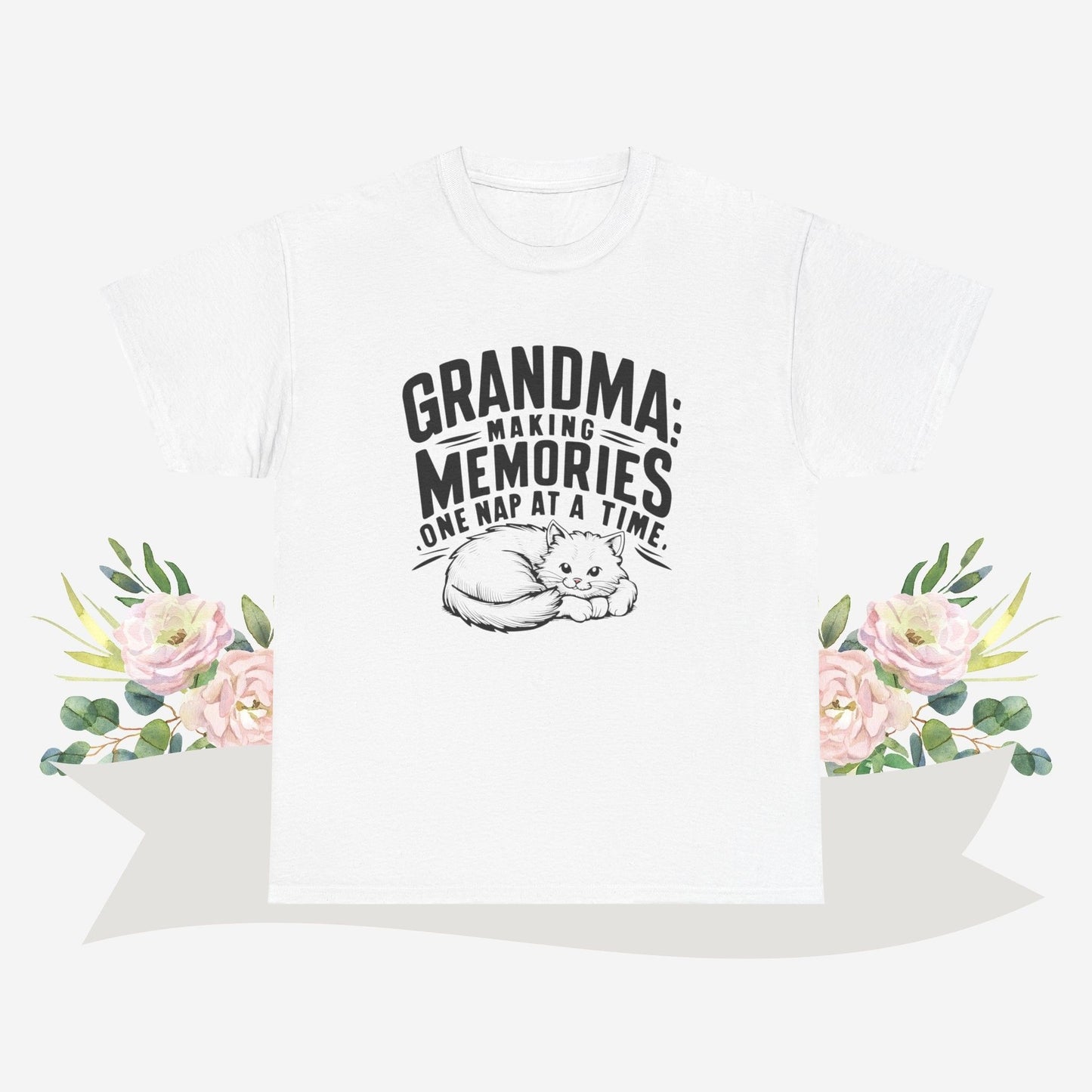 Grandma Having Memory One Nap A Time Cotton Tshirt