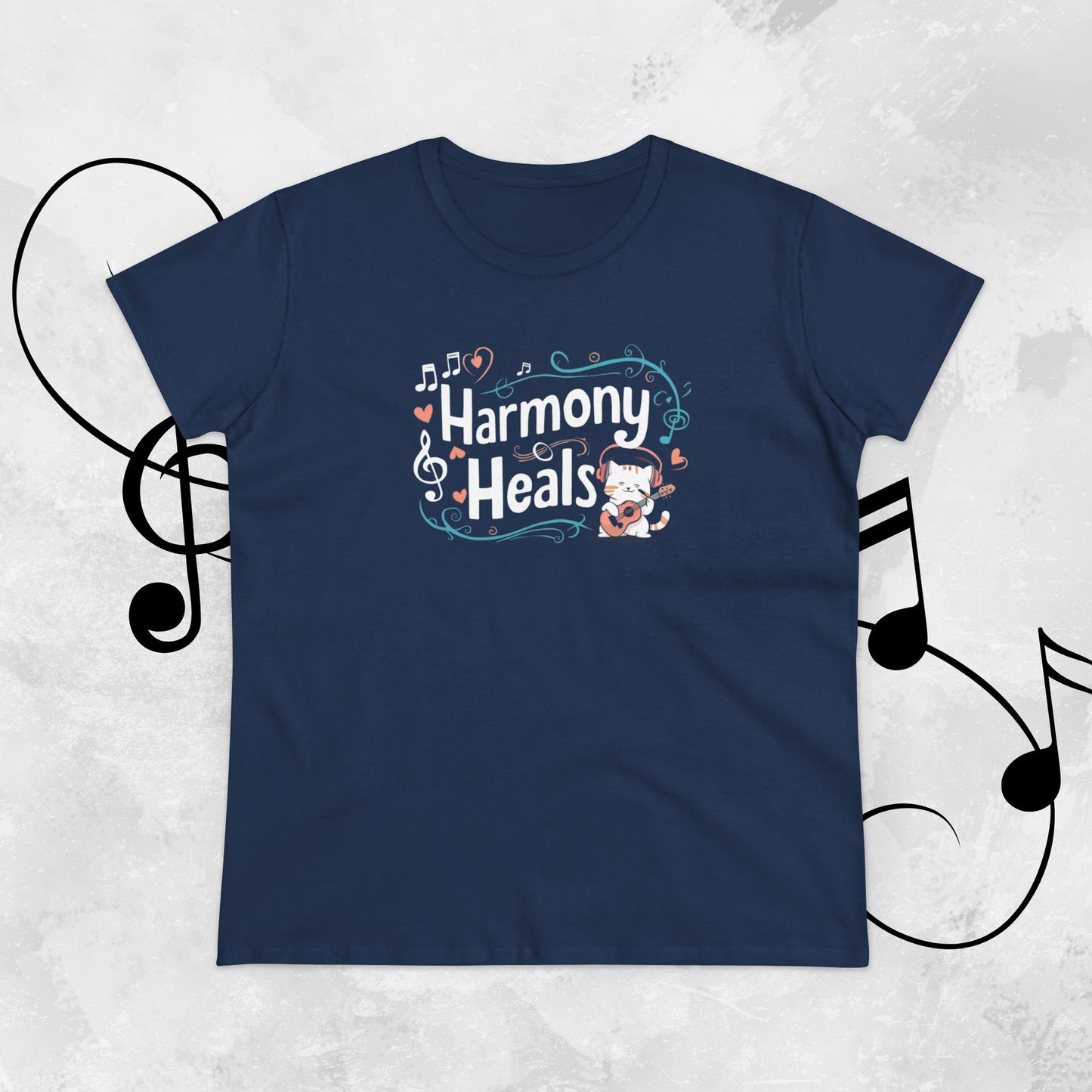 Harmony Heal Women Cotton Tshirt