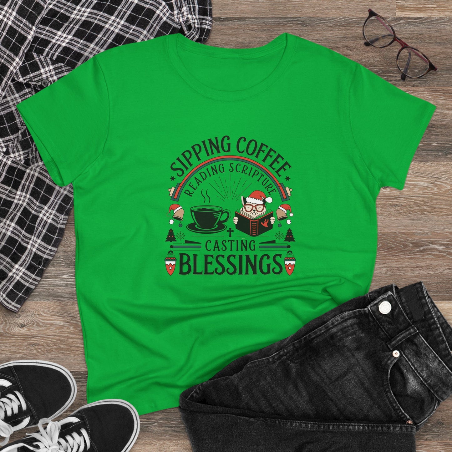 Spirit Words Women Cotton Tshirt
