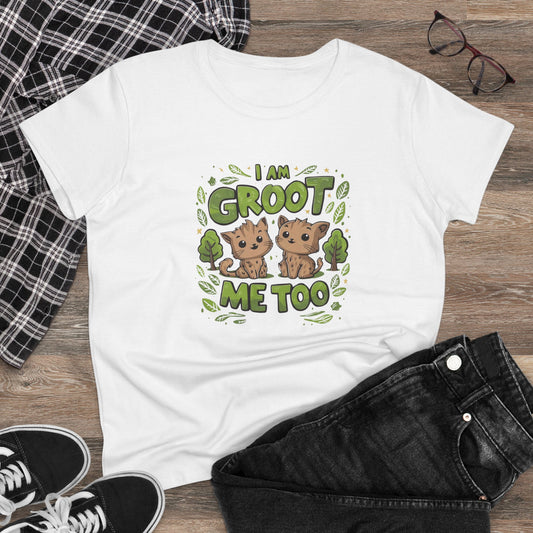 I am Groot Me Too Women Graphic Tshirts