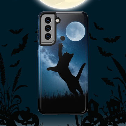 Cattastic Courtside Wireless Charging Support Tough Case.